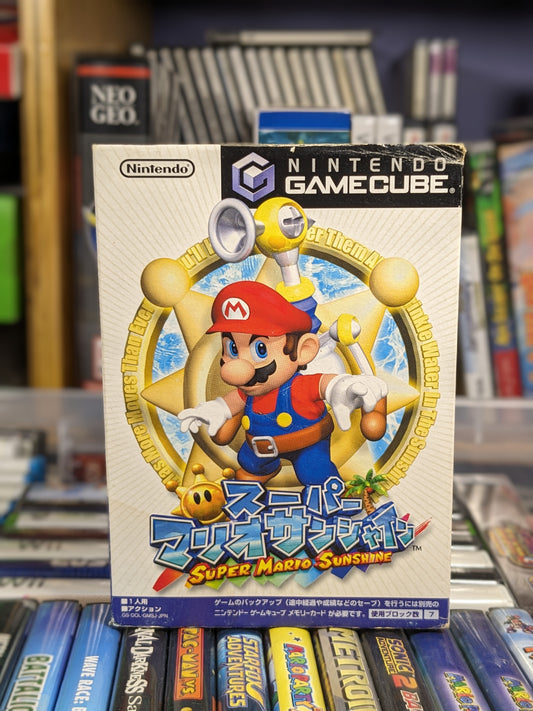Super Mario Sunshine Japanese Nintendo Gamecube CIB