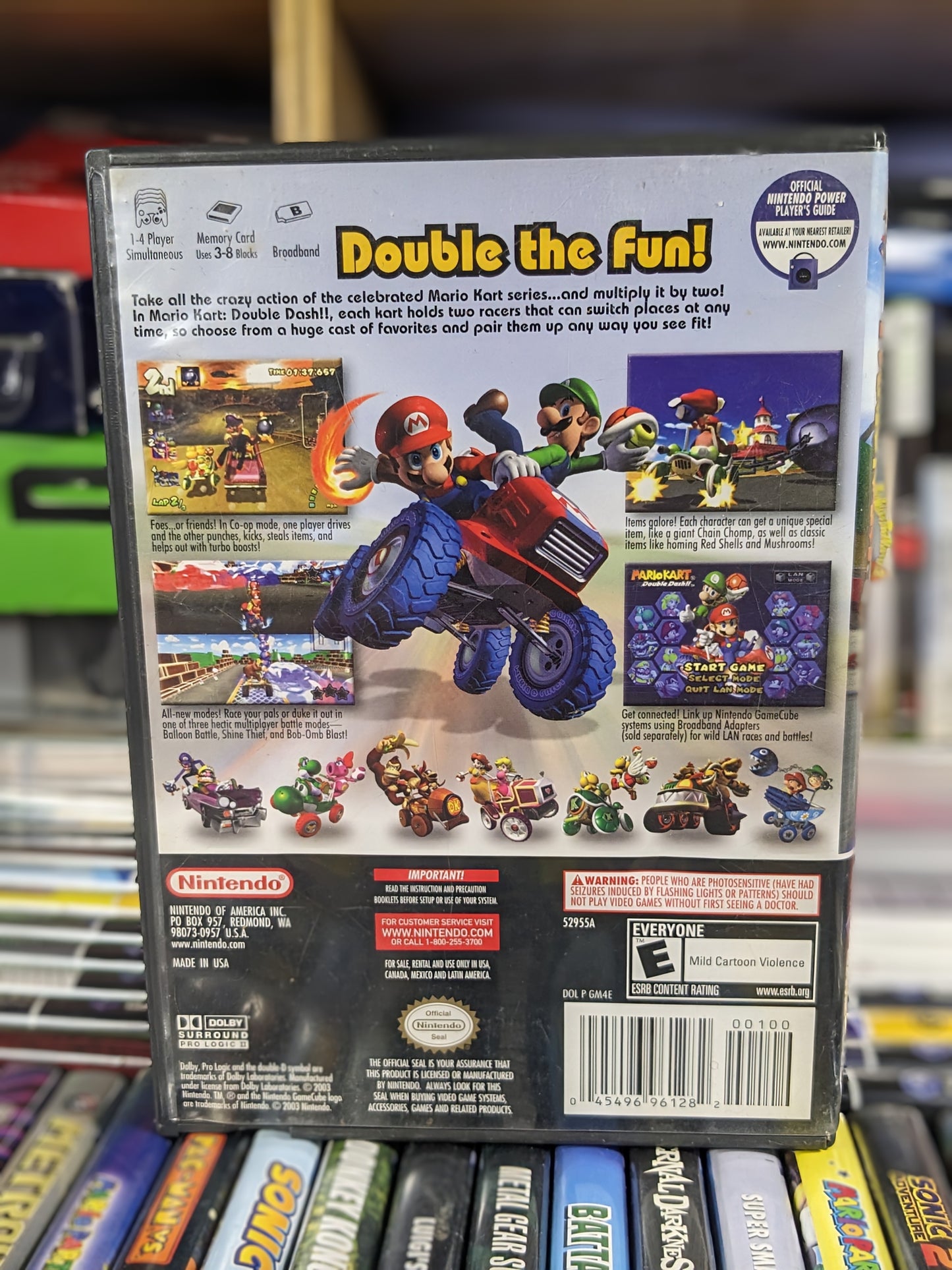 Mario Kart Double Dash Nintendo Gamecube CIB