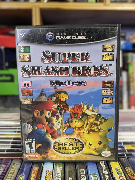 Super Smash Bros Melee Nintendo Gamecube CIB