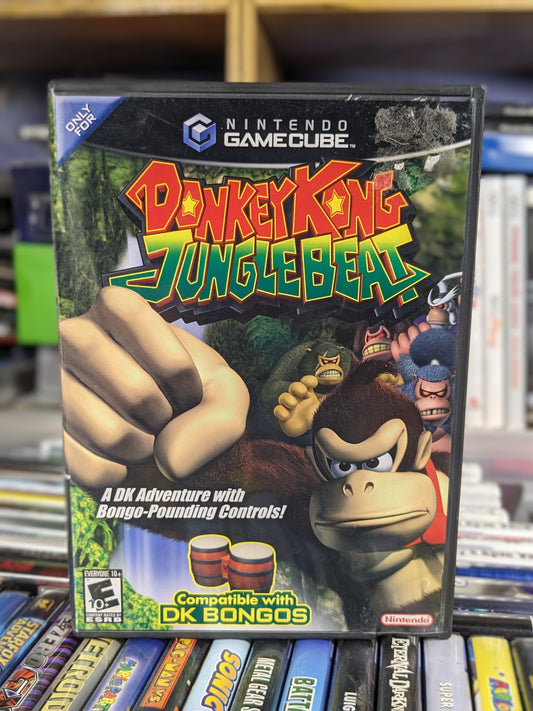 Donkey Kong Jungle Beat Nintendo Gamecube CIB