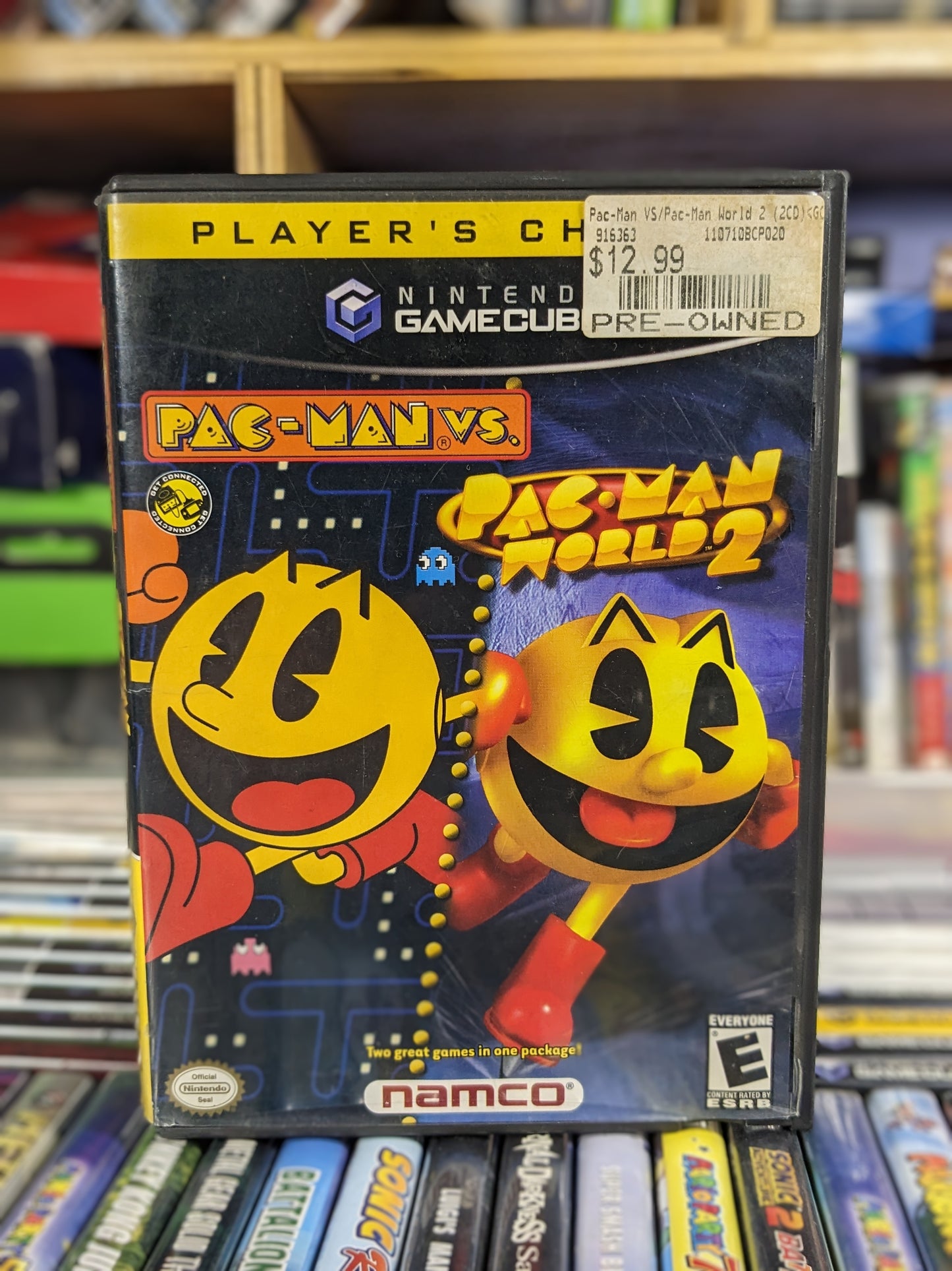 Pacman Vs / Pacman World 2 Nintendo Gamecube CIB