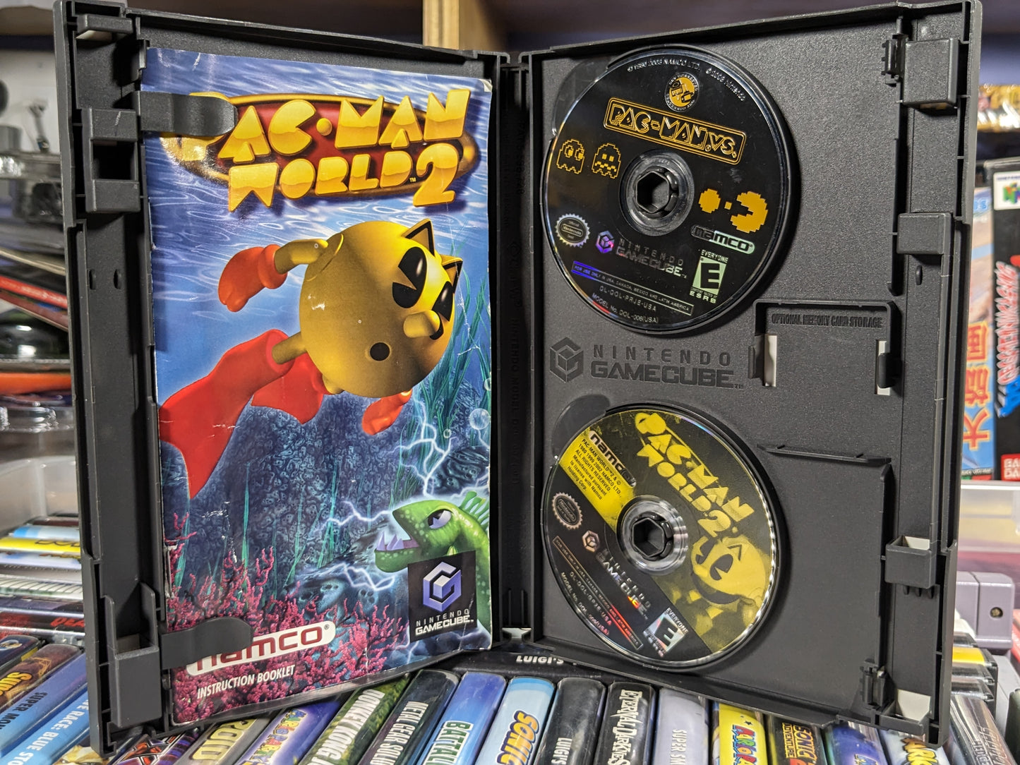 Pacman Vs / Pacman World 2 Nintendo Gamecube CIB