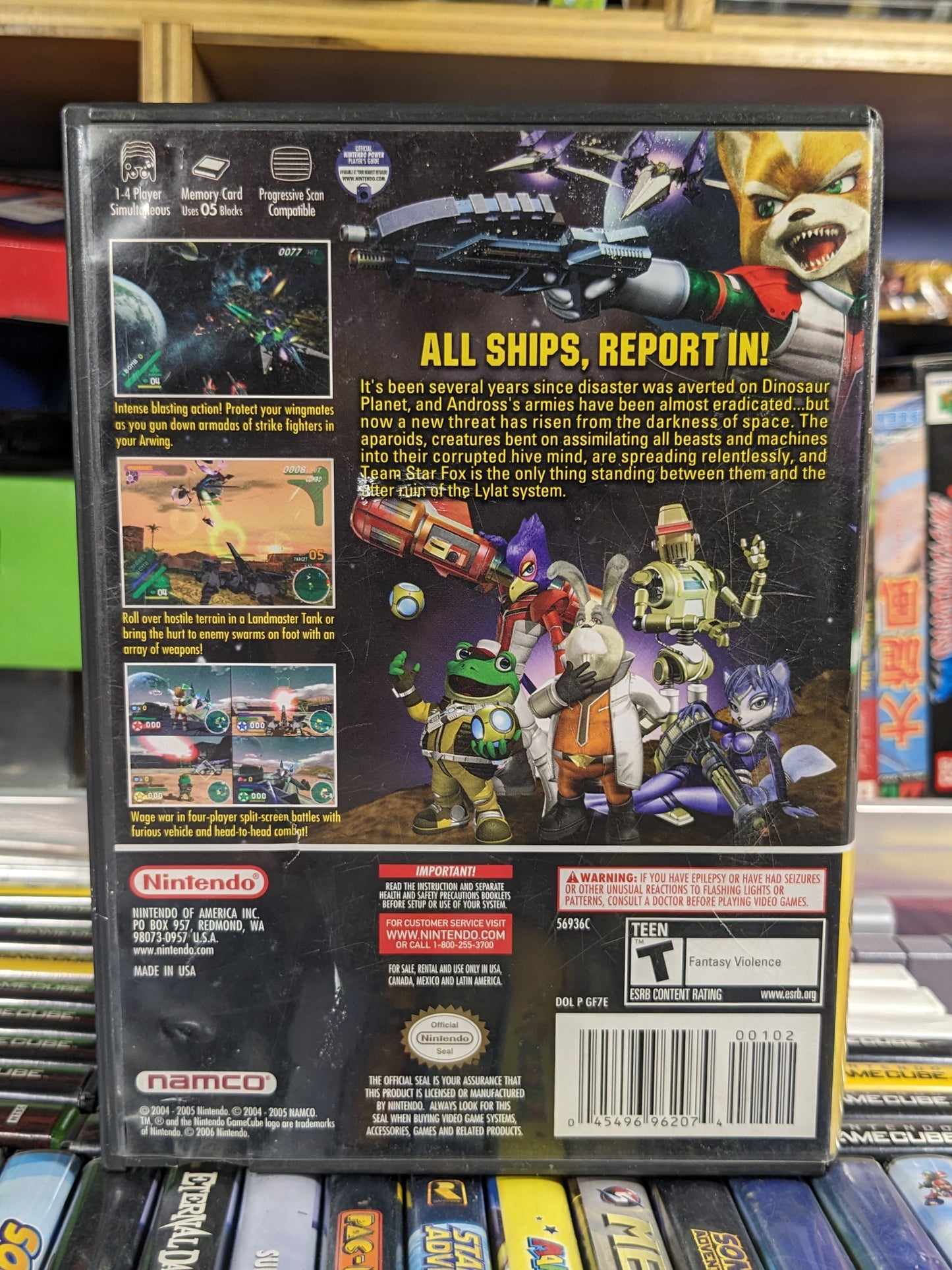 Starfox Assault Nintendo Gamecube CIB