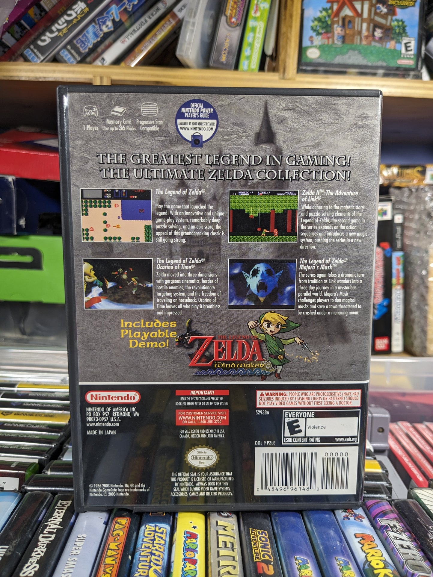 Zelda Collector's Edition Nintendo Gamecube CIB