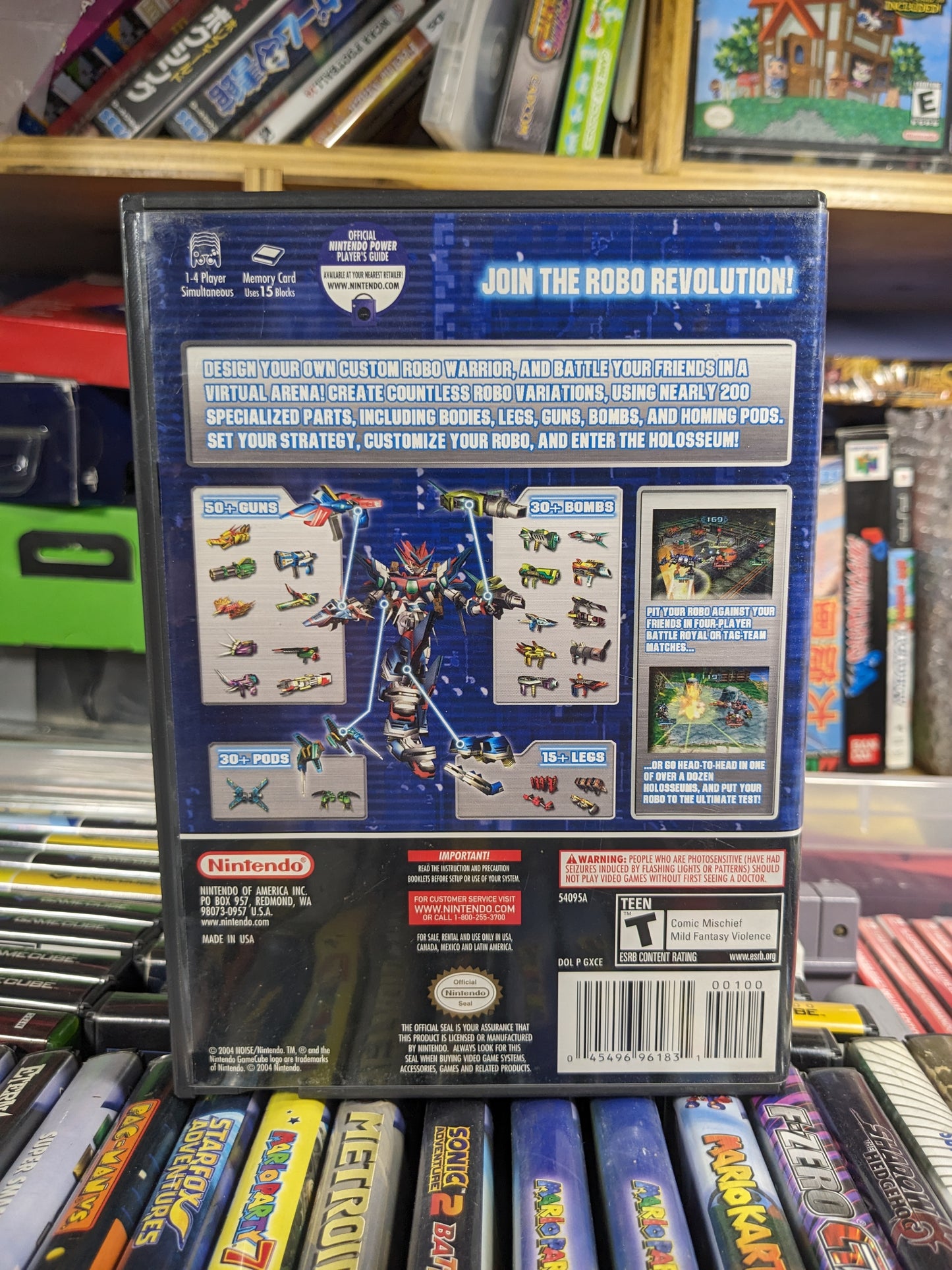 Custom Robo Nintendo Gamecube Boxed