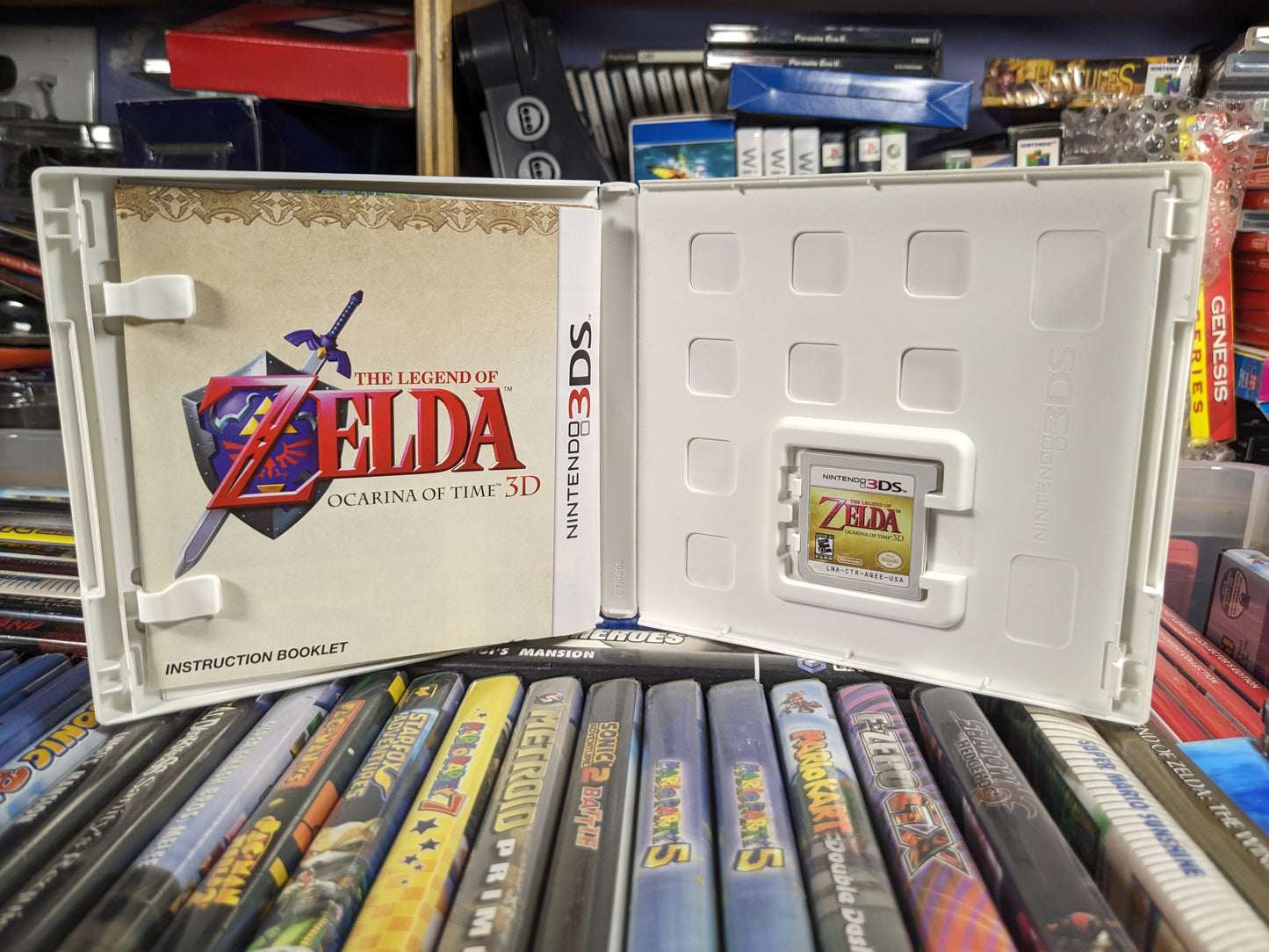 Legend of Zelda Ocarina of Time 3D Nintendo 3DS CIB