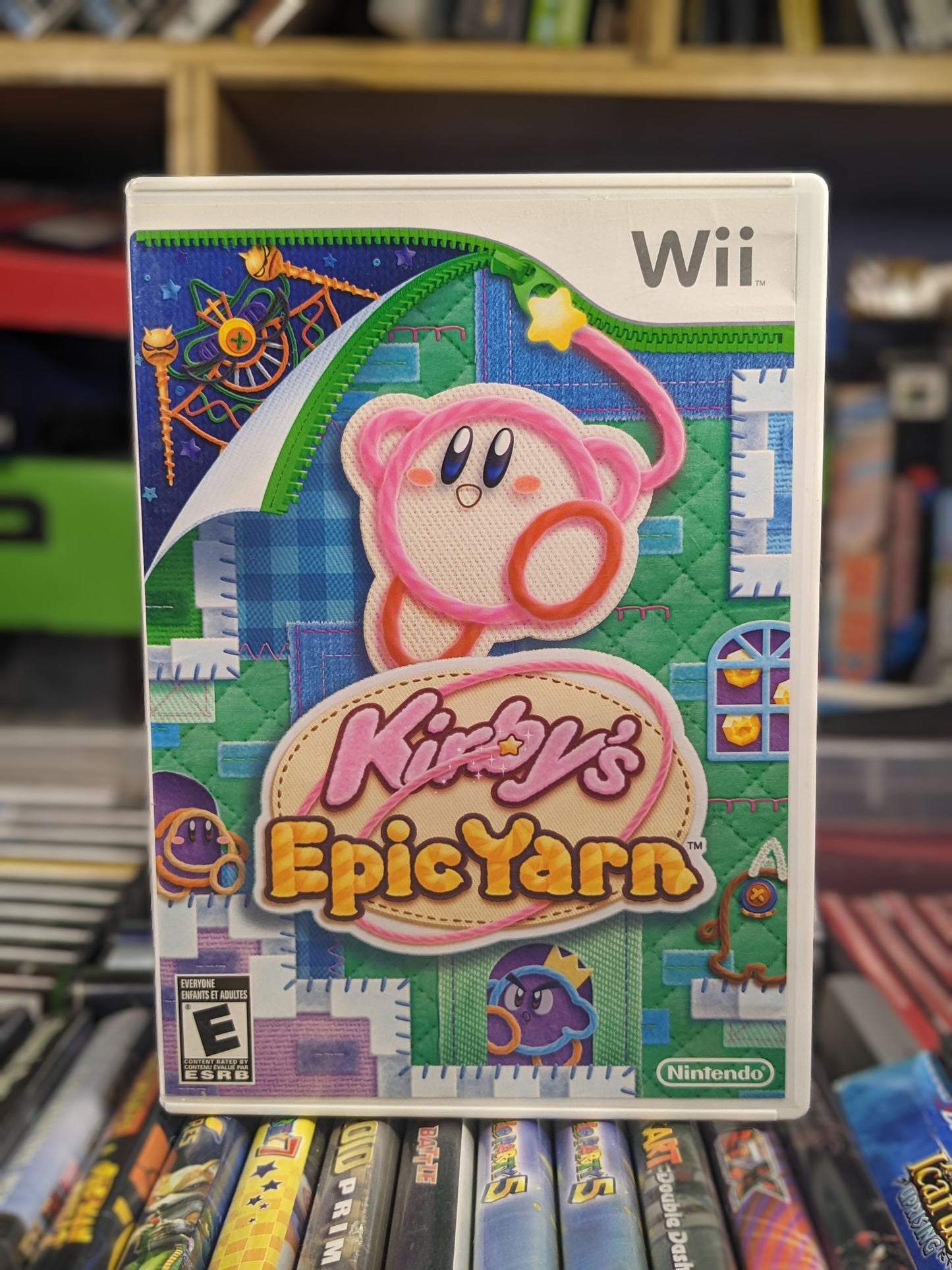 Kirby's Epic Yarn Nintendo Wii CIB