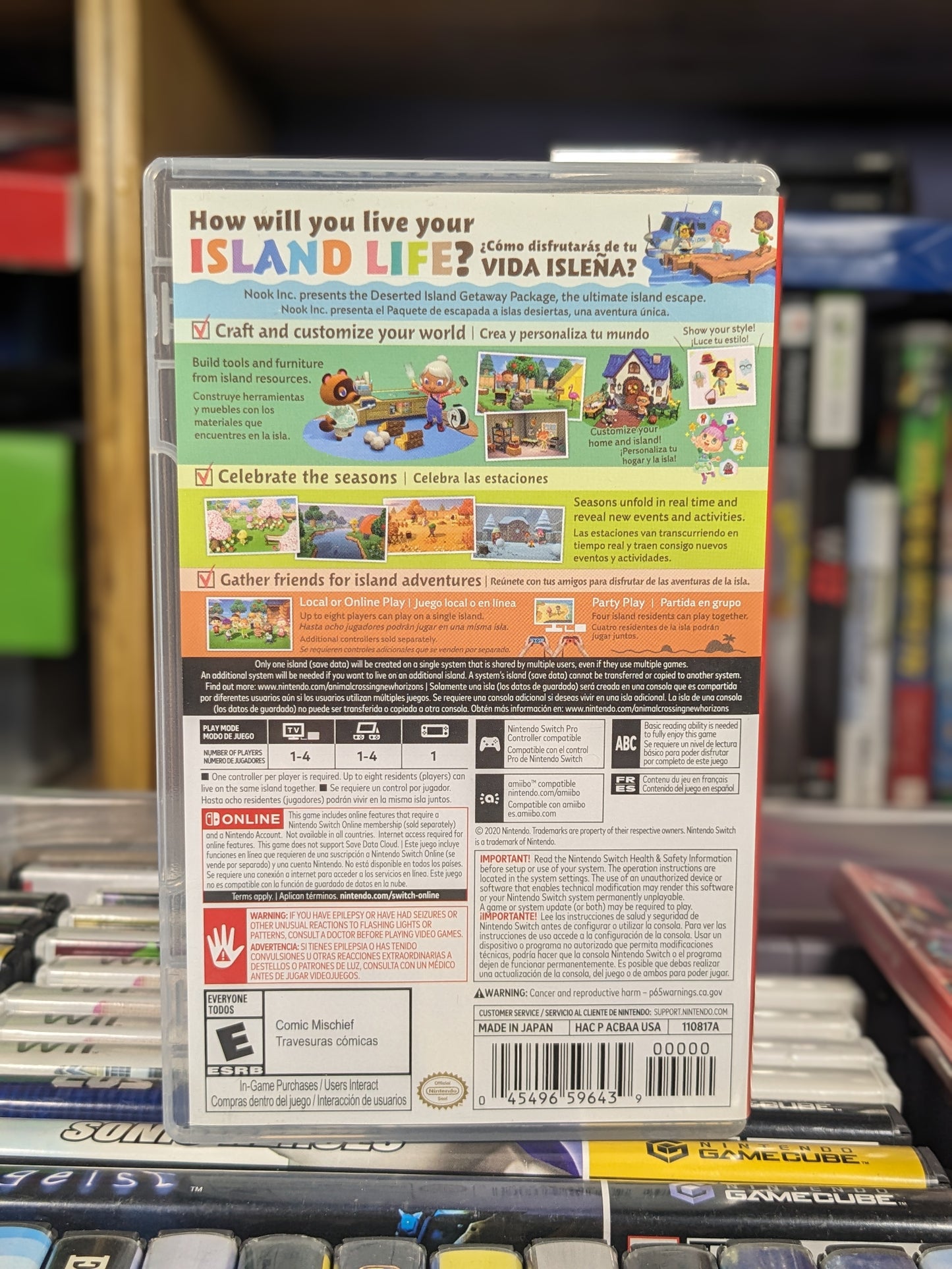 Animal Crossing New Horizons Nintendo Switch CIB