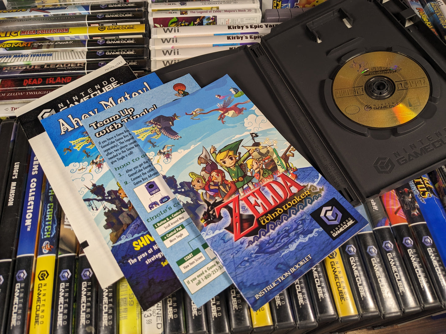 Legend of Zelda The Wind Waker Nintendo Gamecube CIB