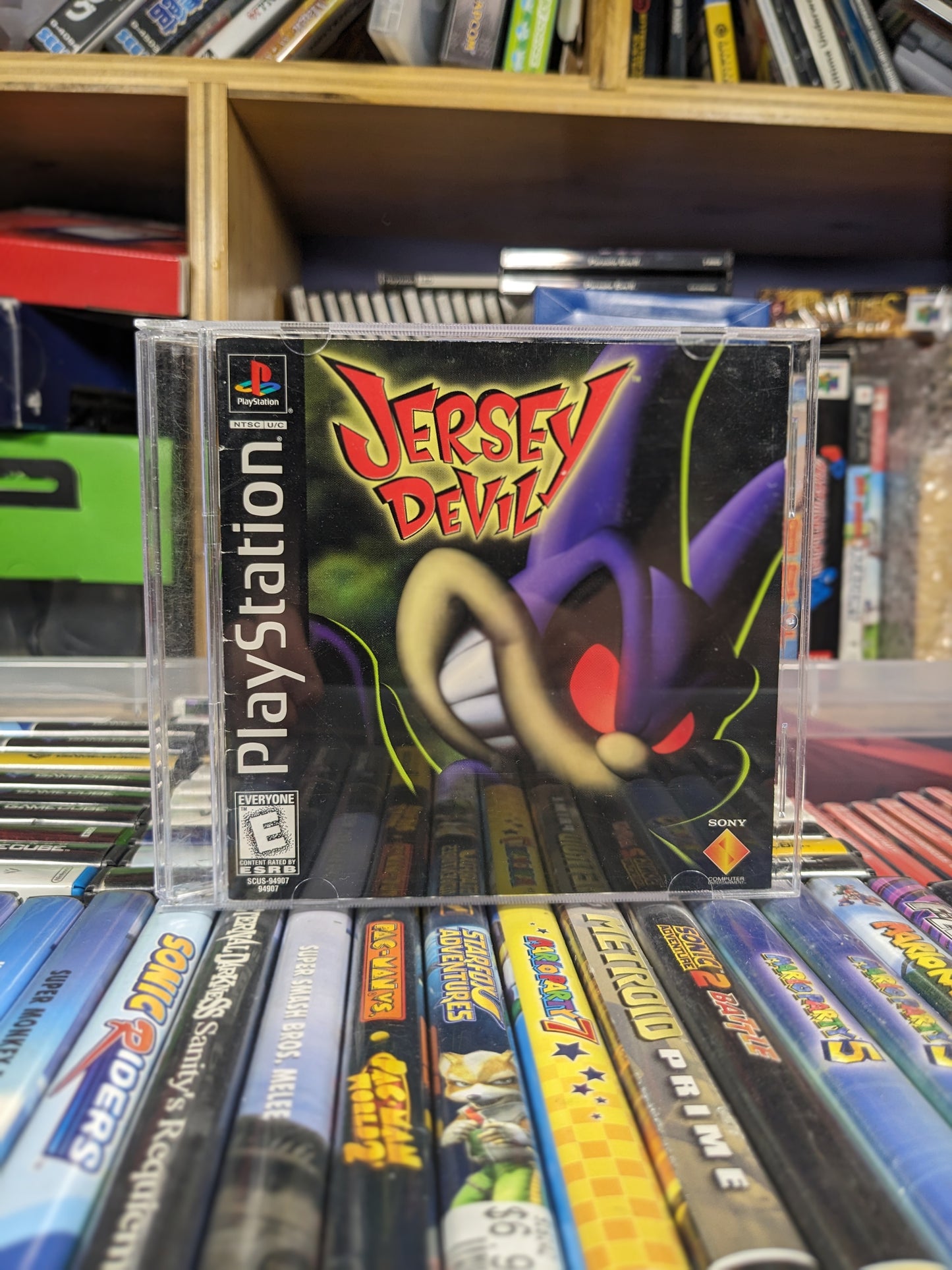 Jersey Devil PS1 Game w/ Manual