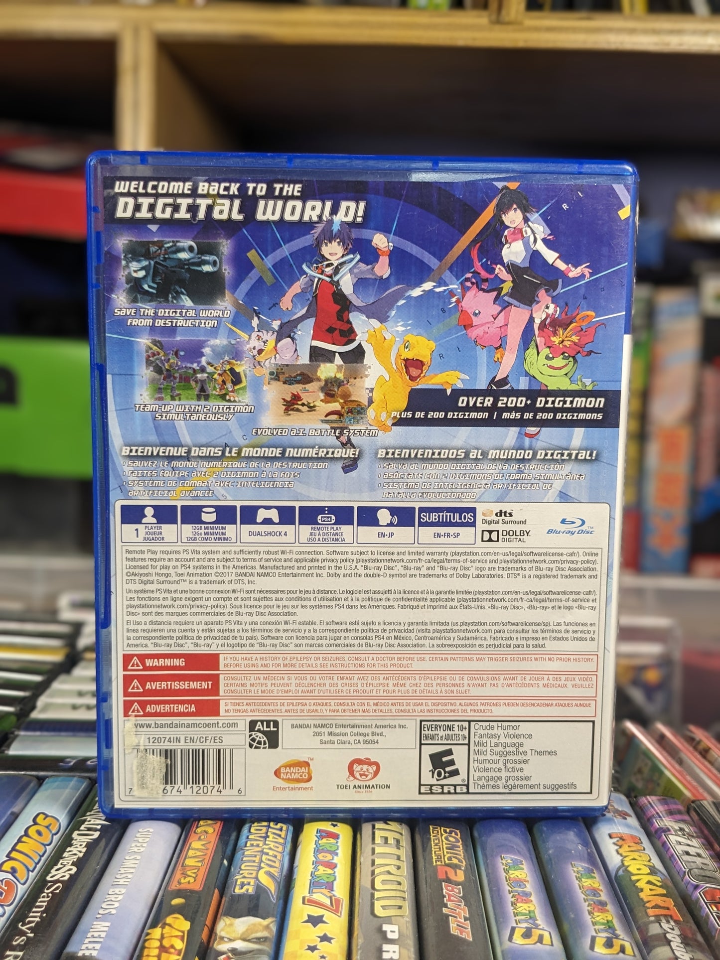 Digimon World Next Order Playstation 4 CIB