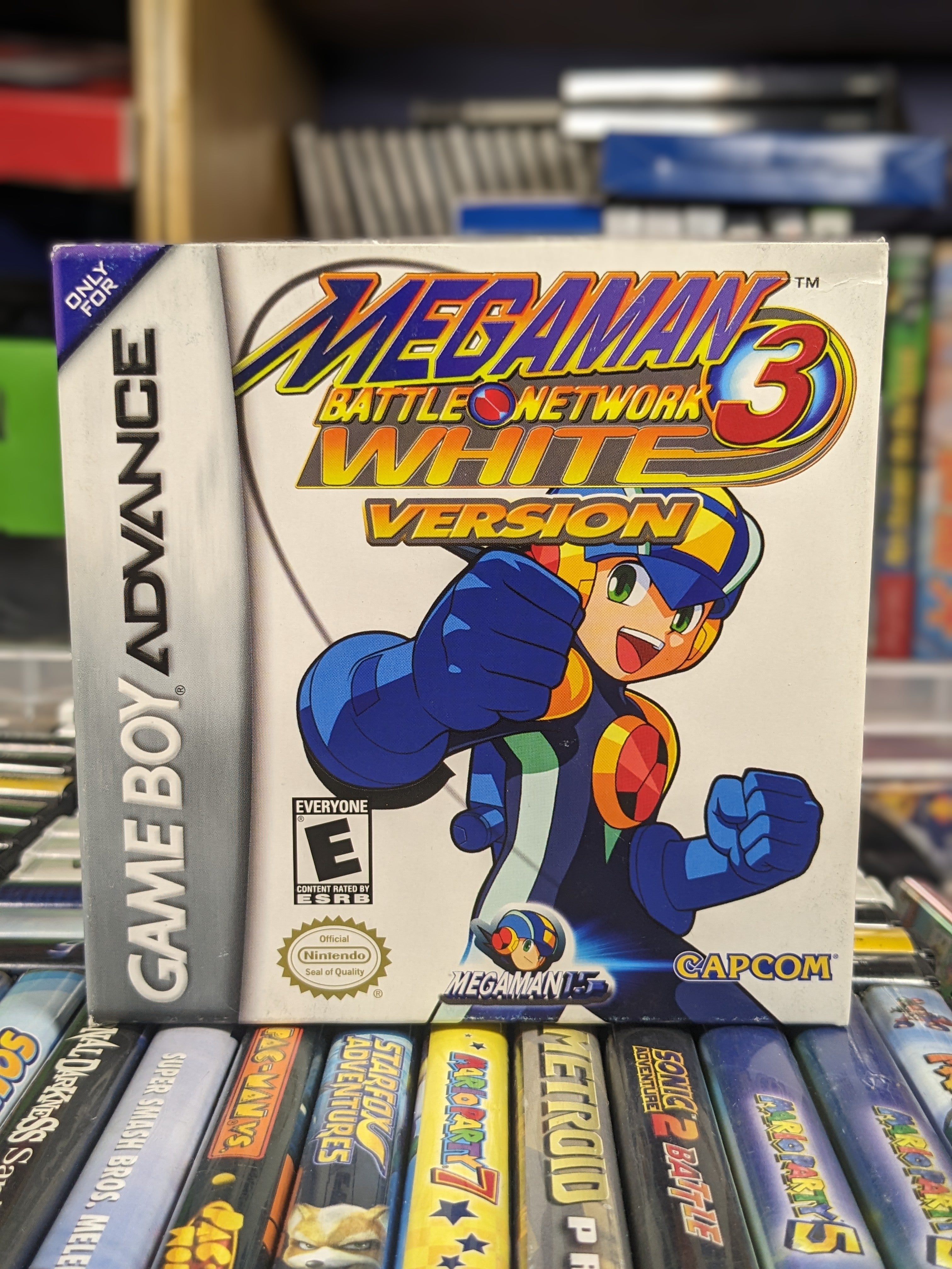 Mega popular Man Battle Network 3 White for Nintendo Gameboy Advance