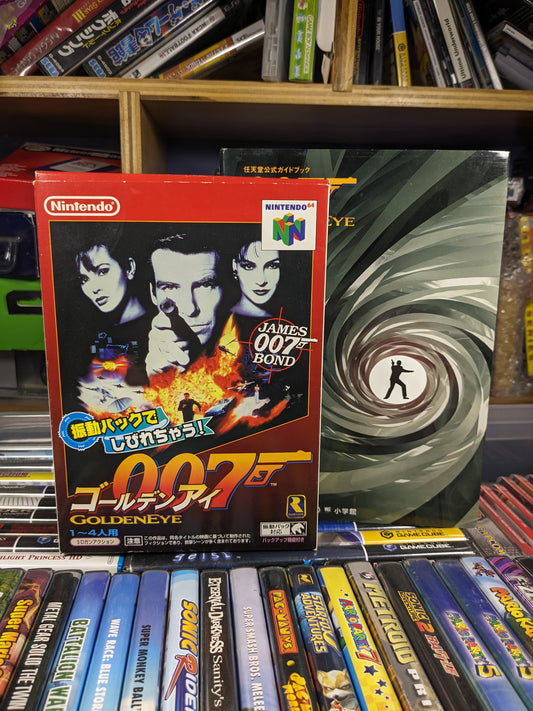 Goldeneye 007 Japanese Nintendo 64 CIB w/ Guide