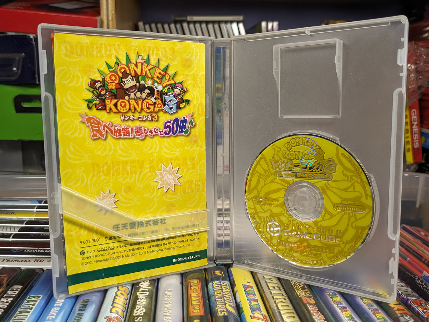 Donkey Konga 3 Japanese Nintendo Gamecube CIB