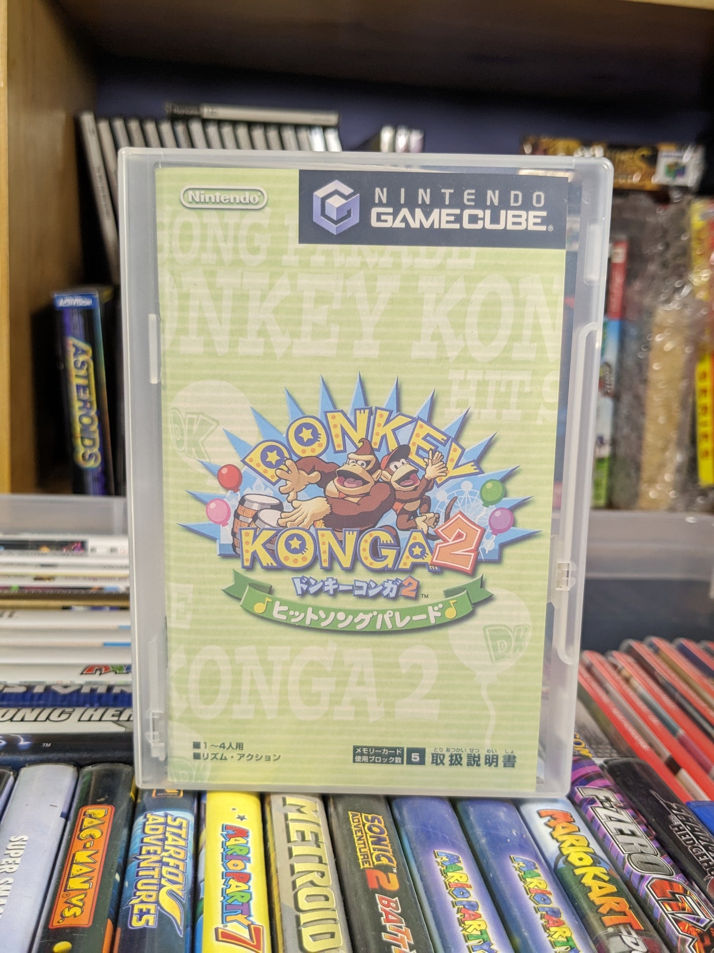 Donkey Konga 2 Japanese Nintendo Gamecube CIB