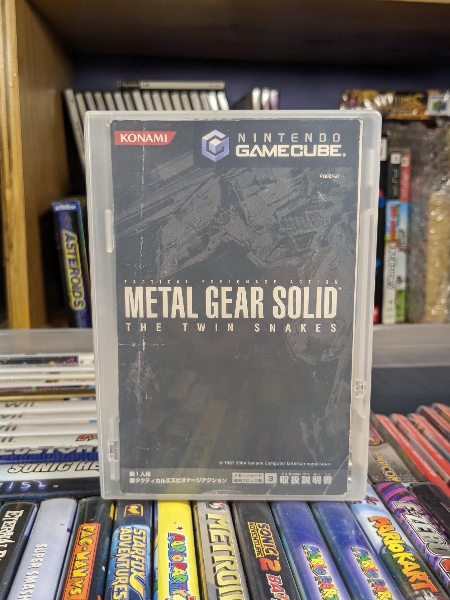 Metal Gear Solid The Twin Snakes Japanese Nintendo Gamecube CIB