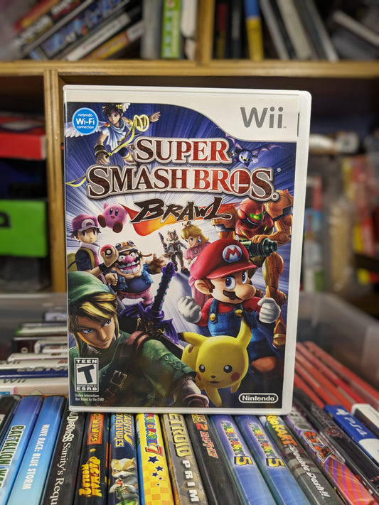 Super Smash Bros Brawl Nintendo Wii CIB