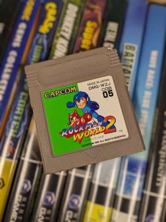 Rockman World 2 / Mega Man II Japanese Nintendo Gameboy