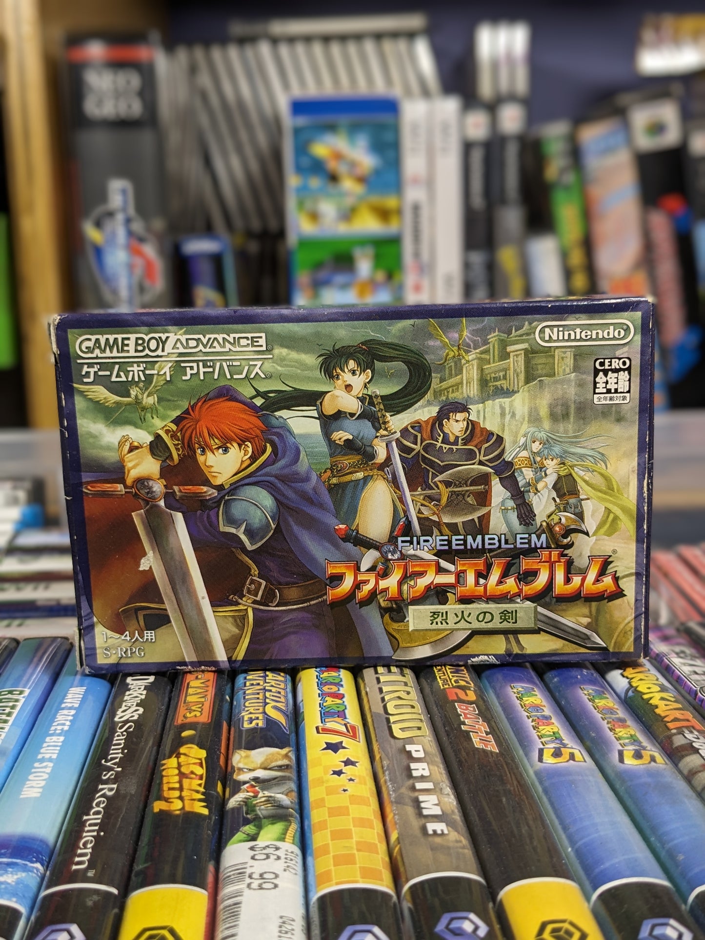 Fire Emblem The Blazing Blade Japanese Nintendo Gameboy Advance CIB