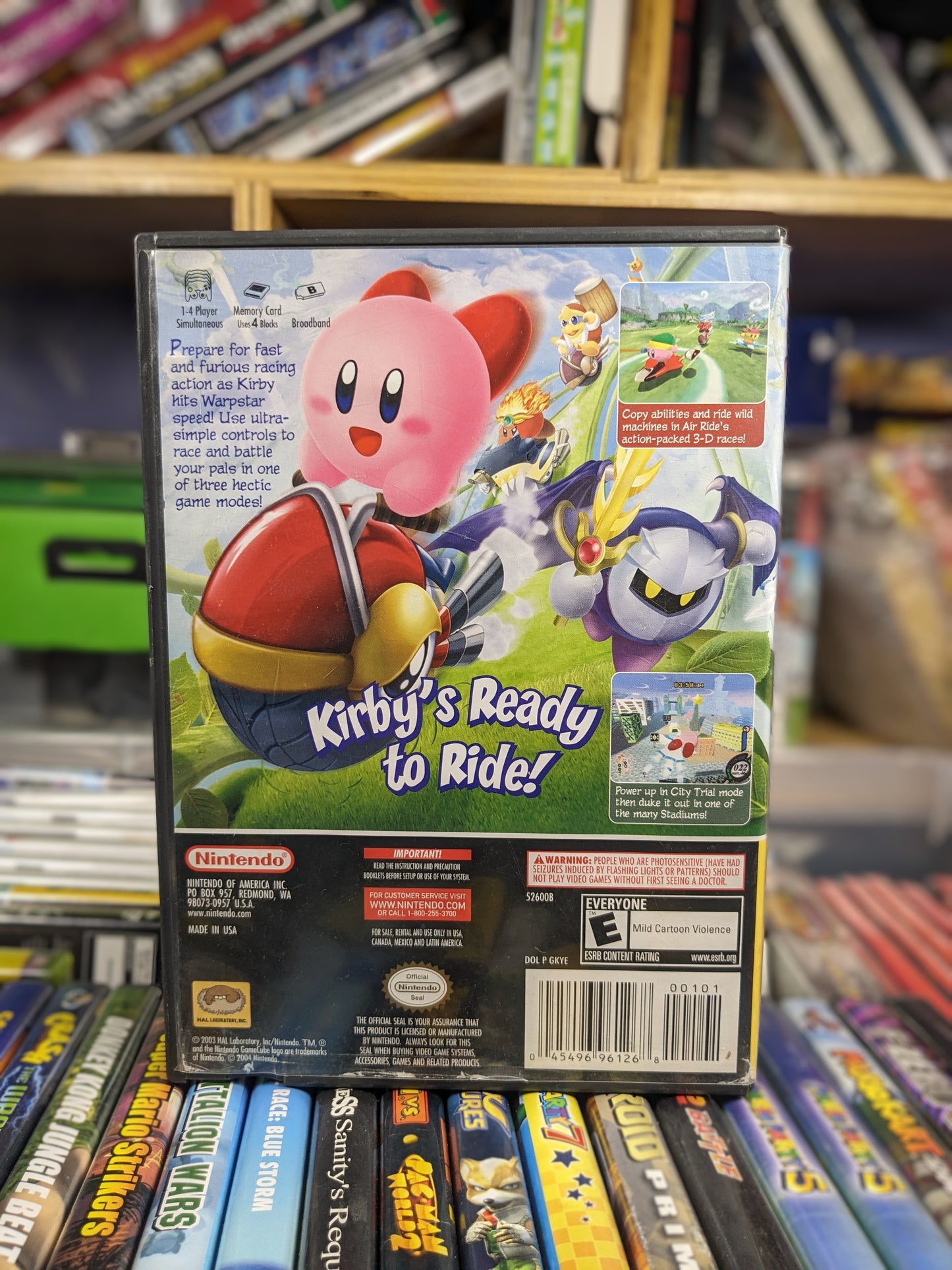 Kirby Air Ride Nintendo Gamecube CIB