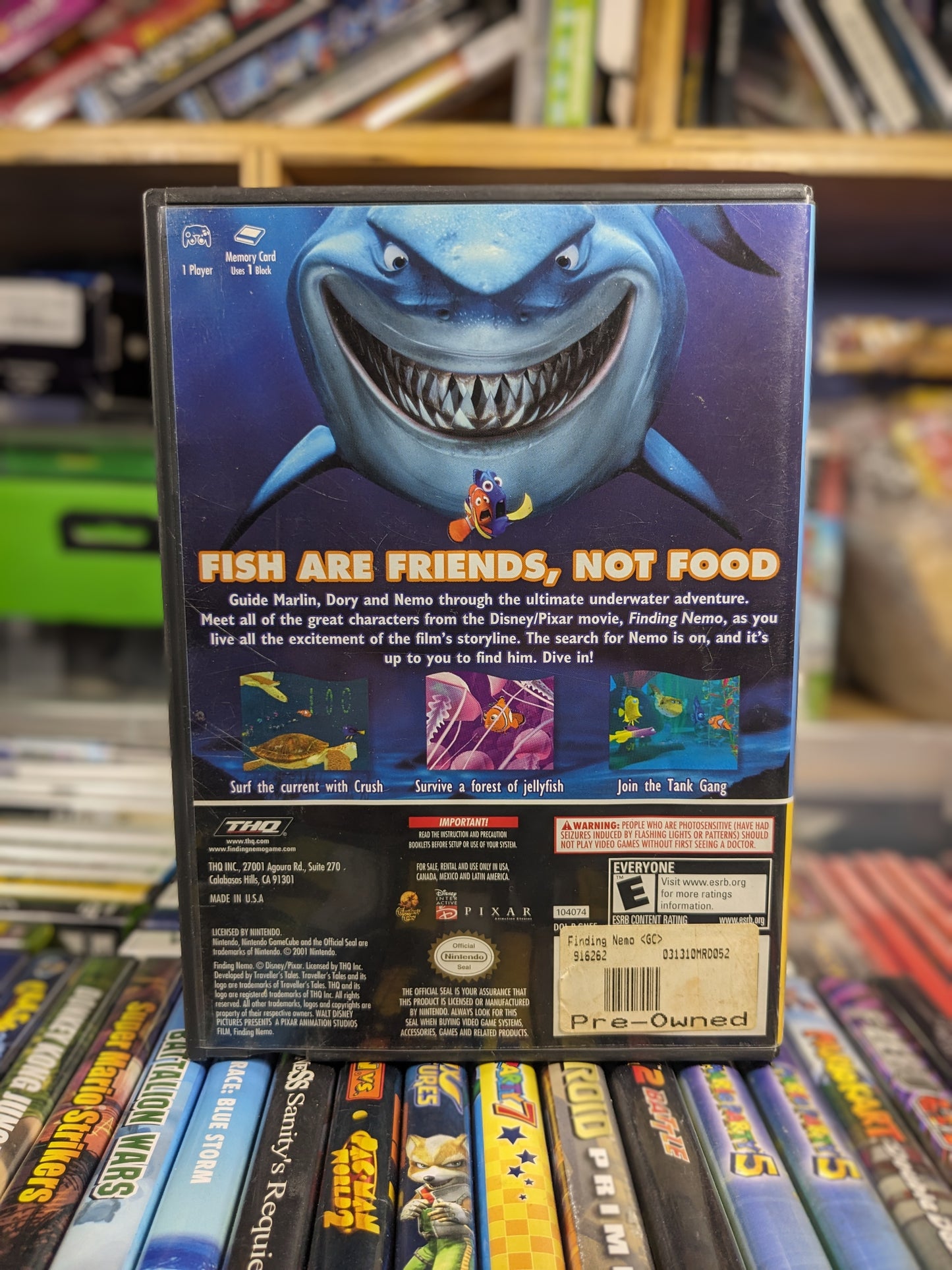 Finding Nemo Nintendo Gamecube CIB