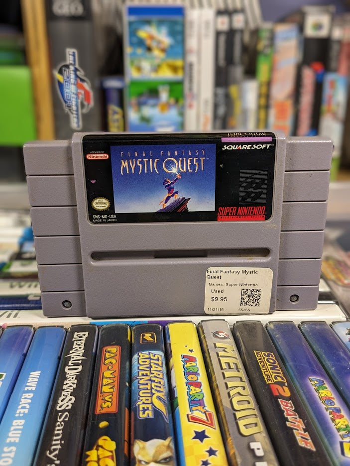 Final Fantasy Mystic Quest SNES