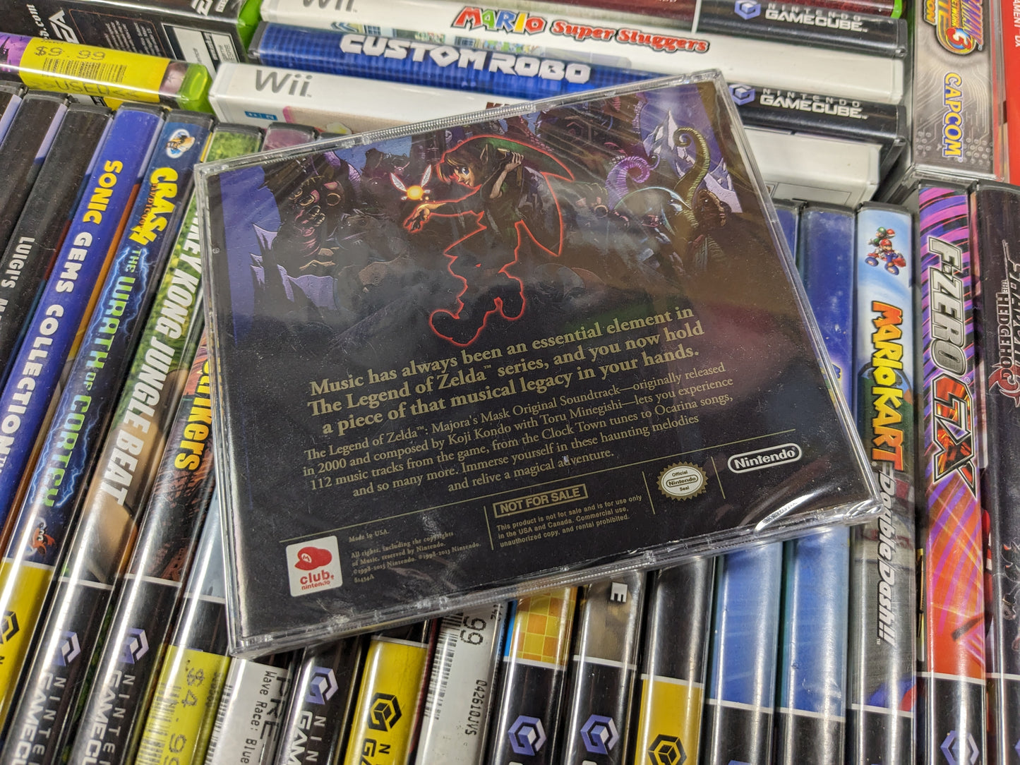 Legend of Zelda Majora's Mask Soundtrack CD SEALED