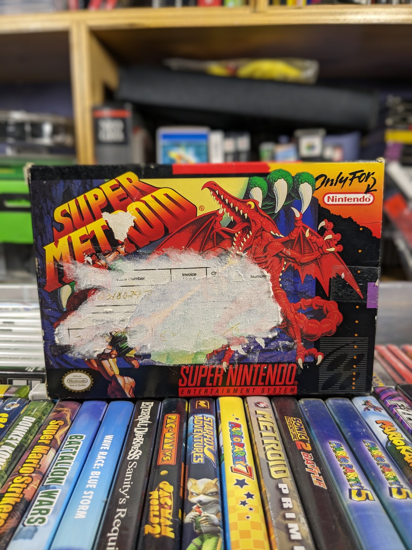 Super Metroid SNES CIB