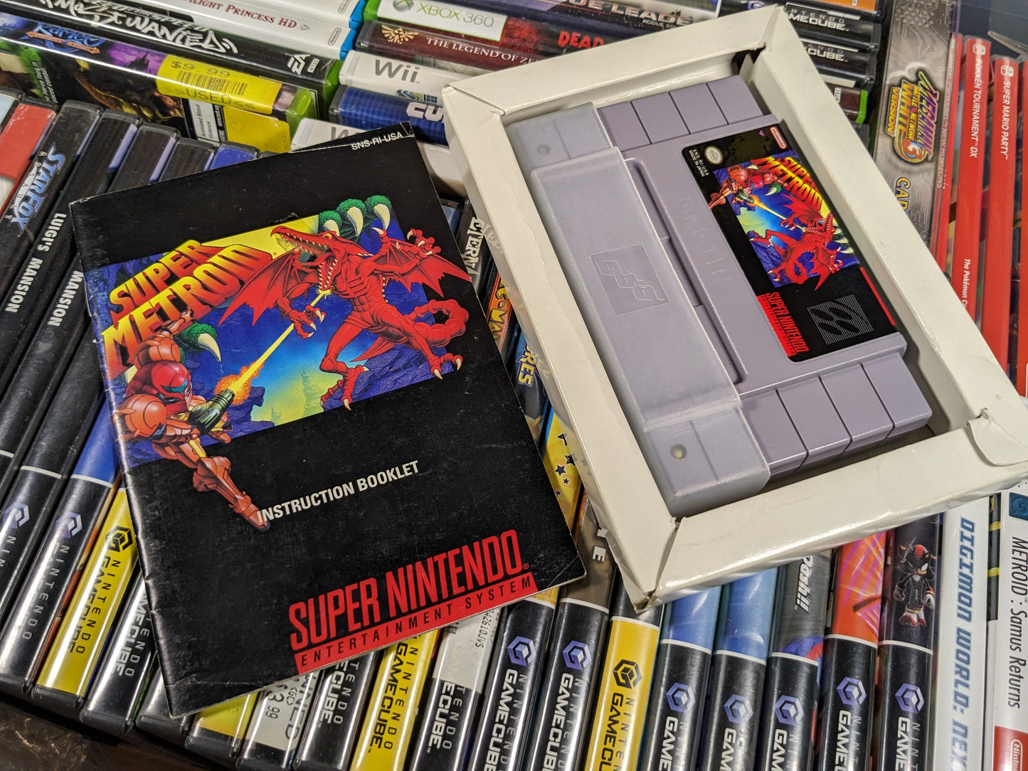 Super Metroid SNES CIB