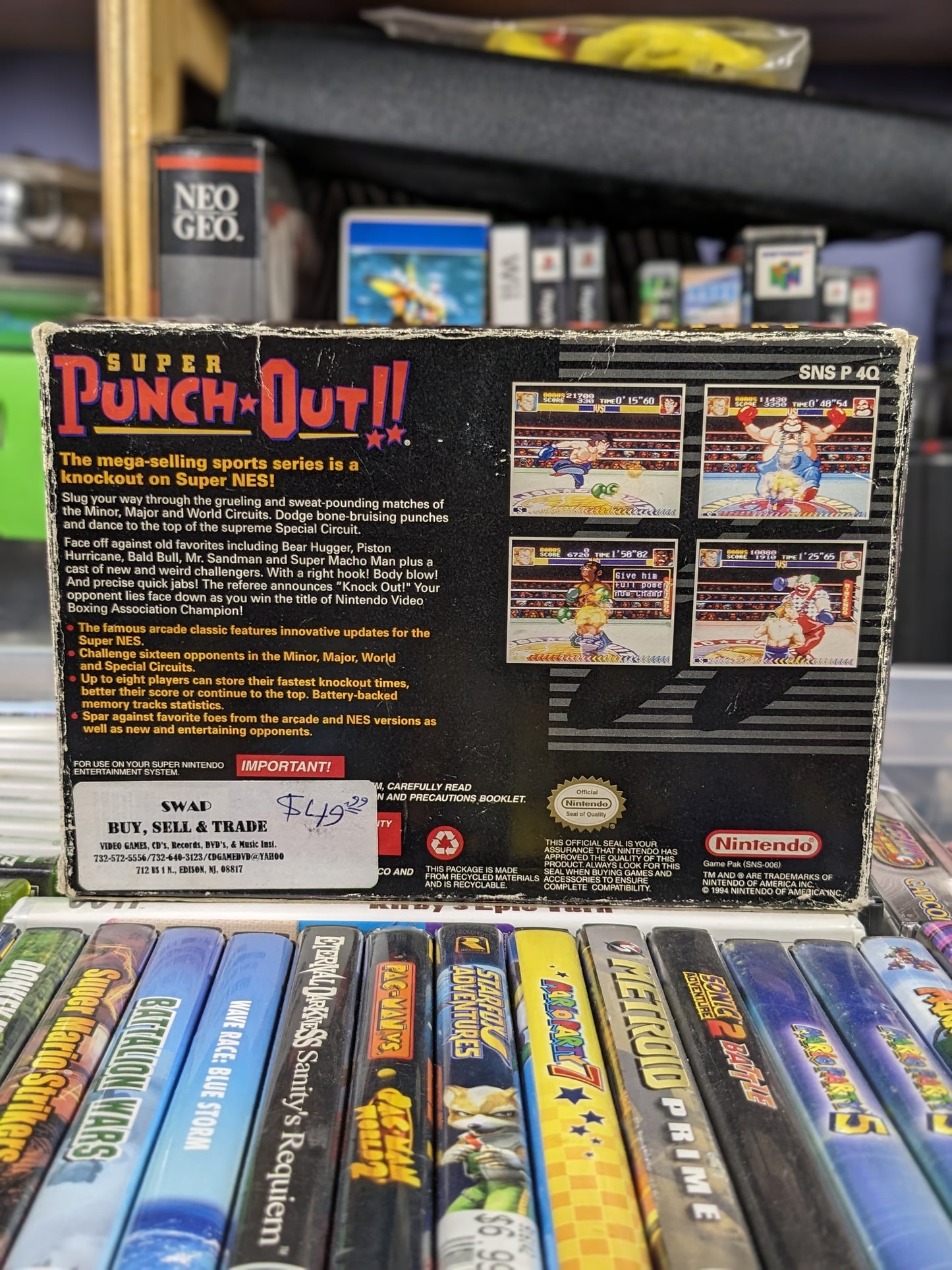 Super Punch-Out SNES CIB