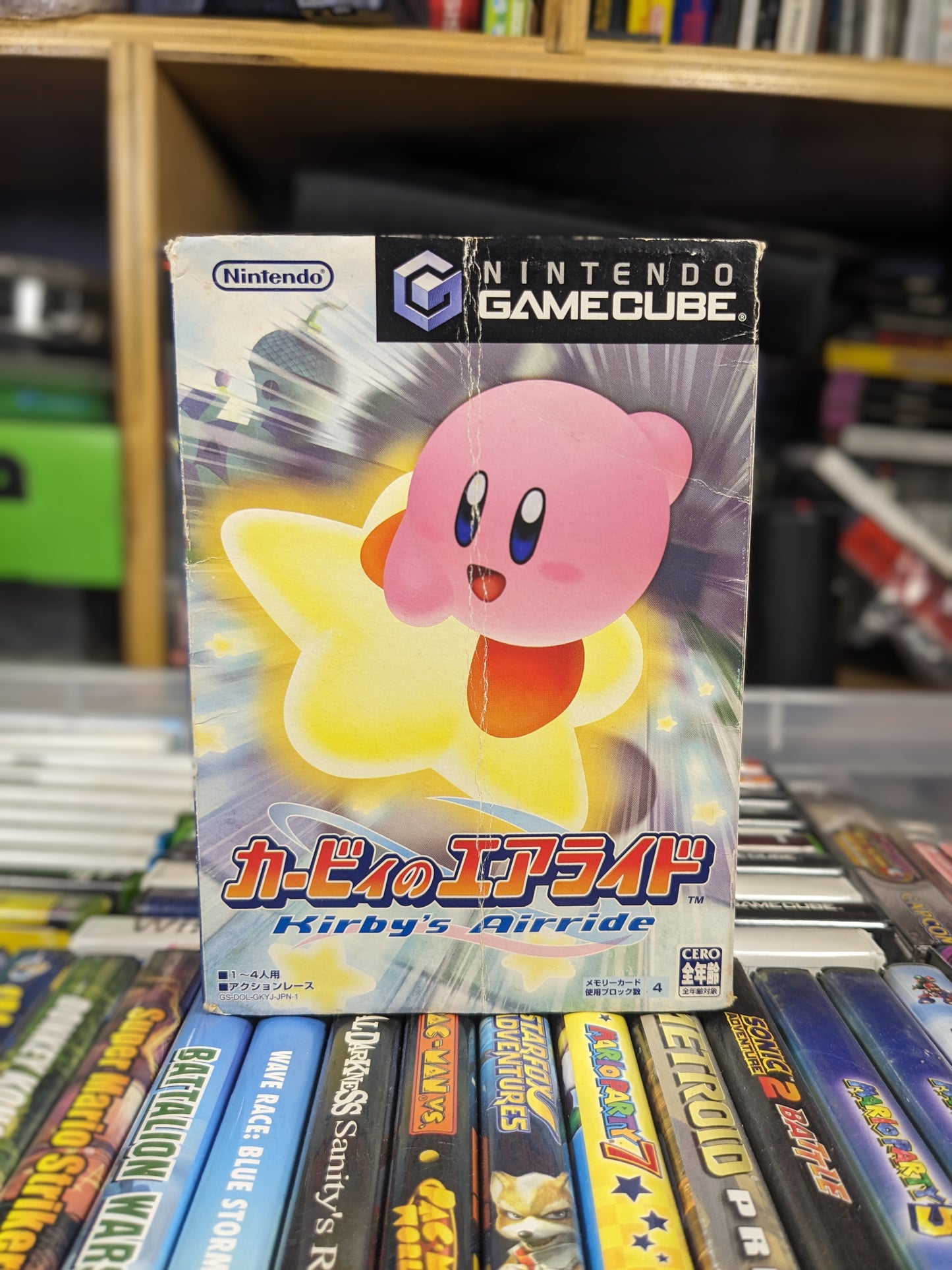 Kirby Air Ride Japanese Nintendo Gamecube CIB