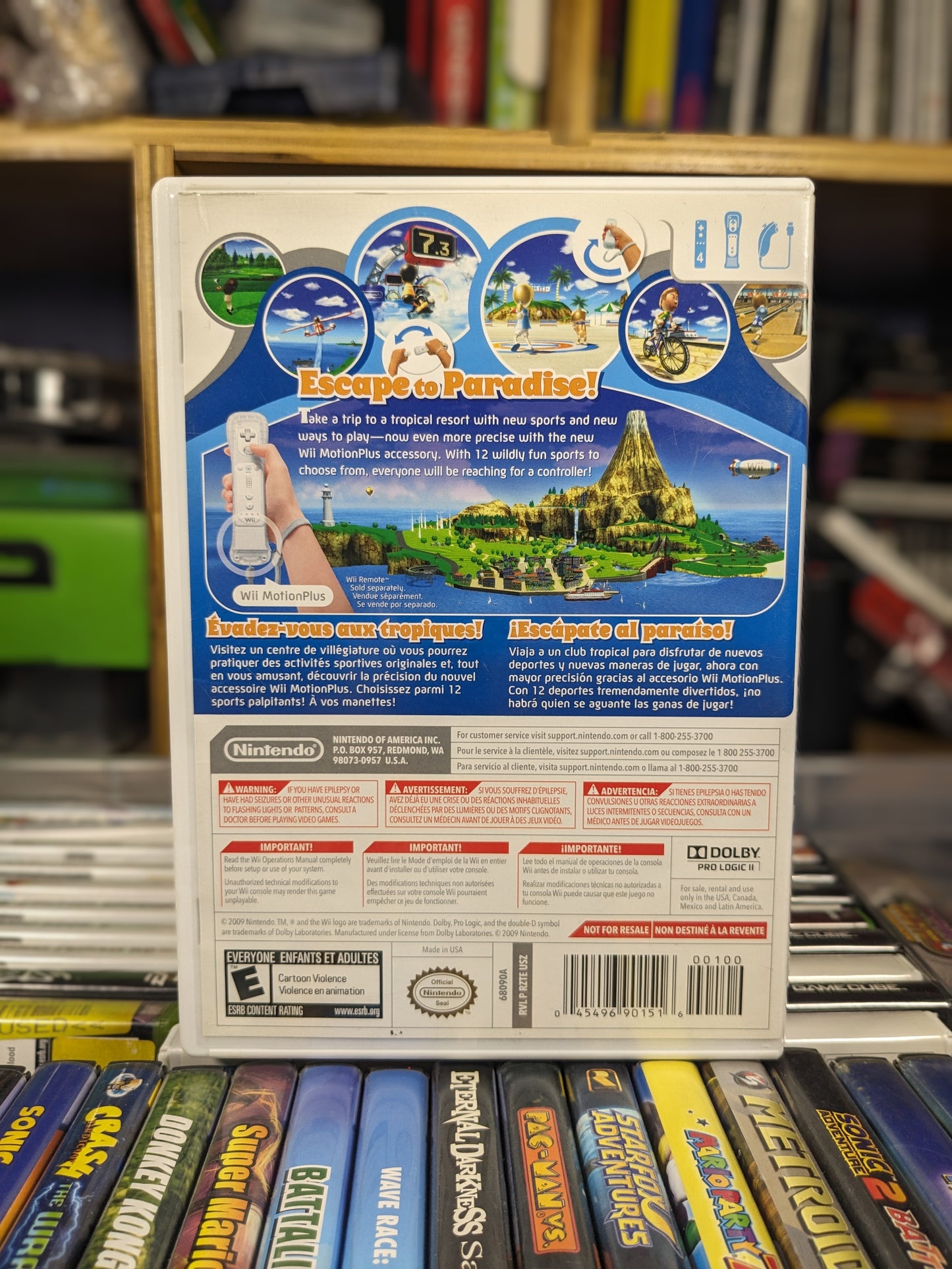 Wii Sports Resort Nintendo Wii CIB