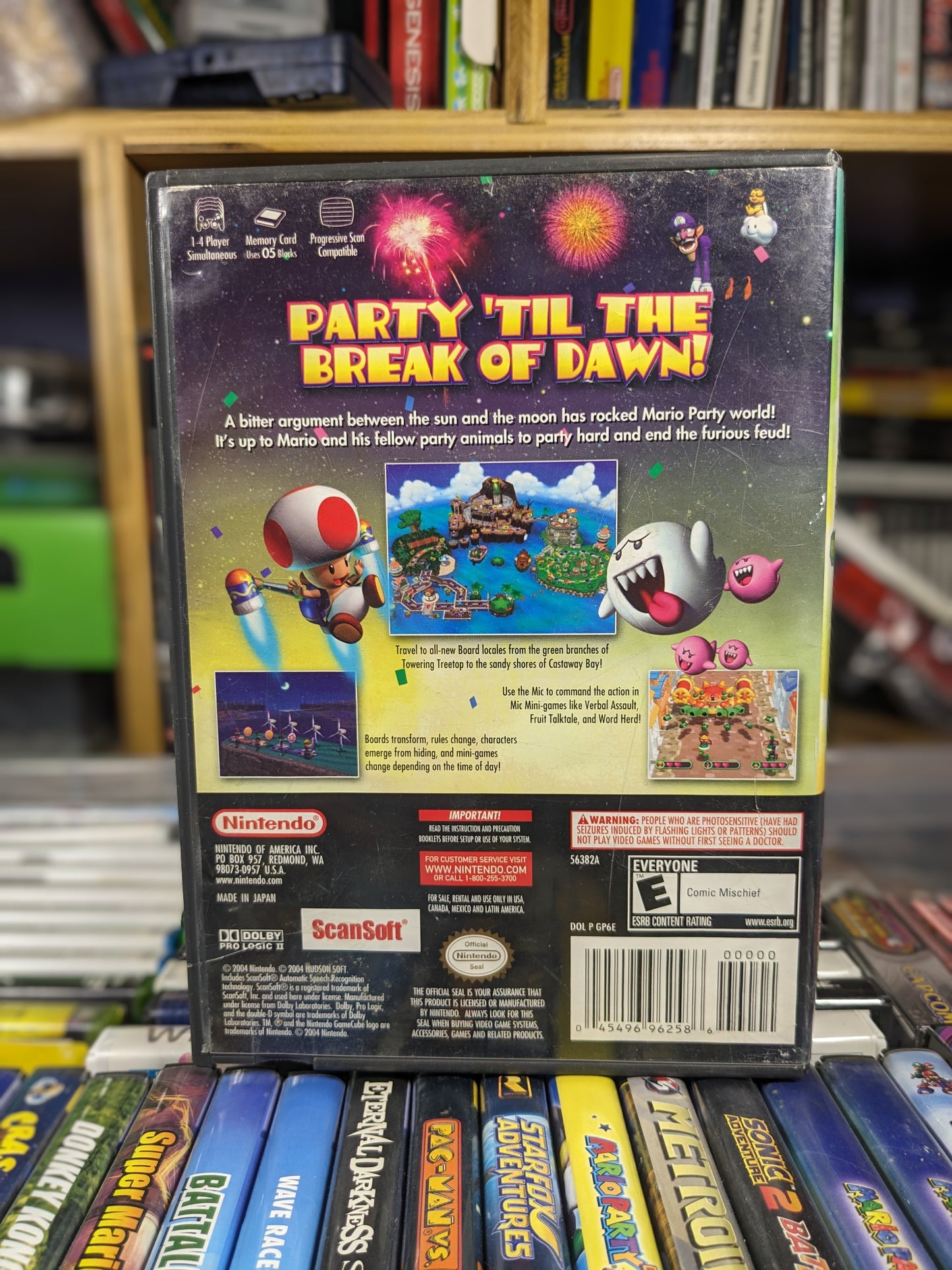 Mario Party 6 Nintendo Gamecube Boxed