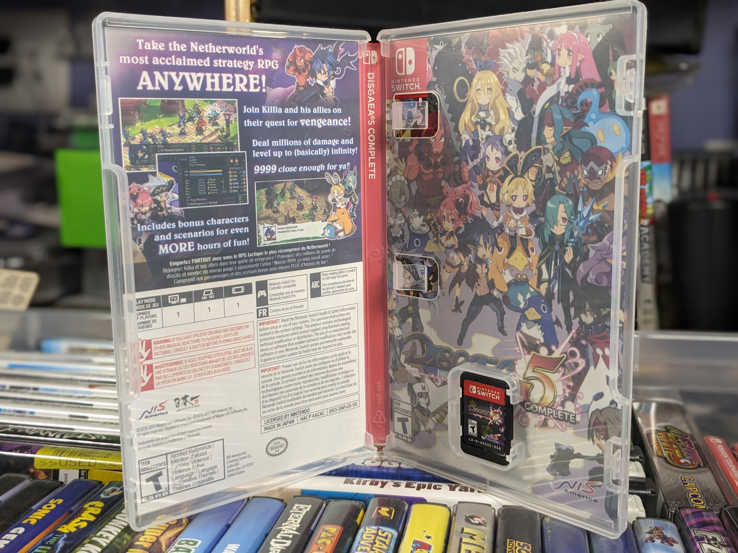 Disgaea 5 Complete Nintendo Switch CIB