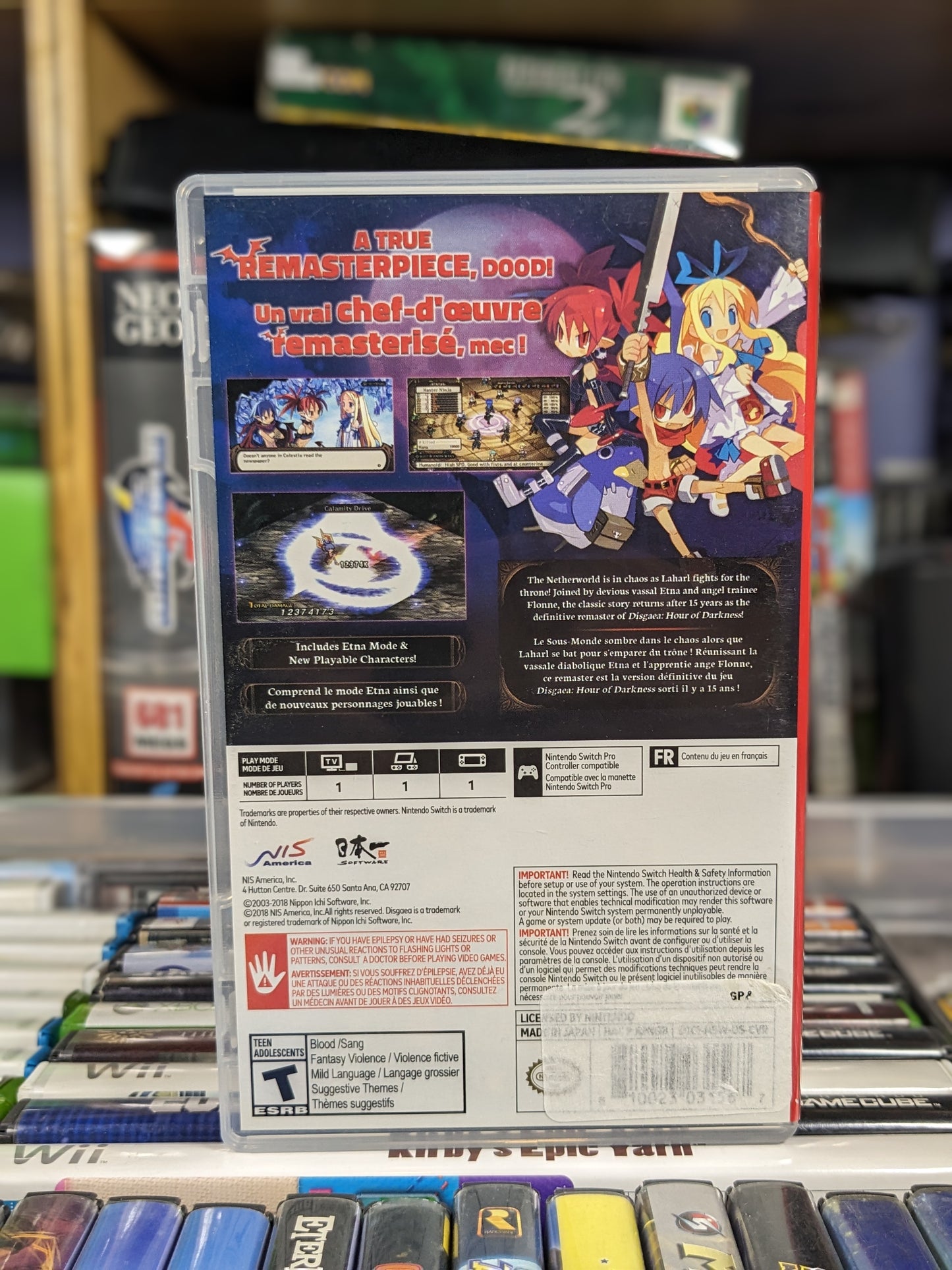 Disgaea 1 Complete Nintendo Switch CIB