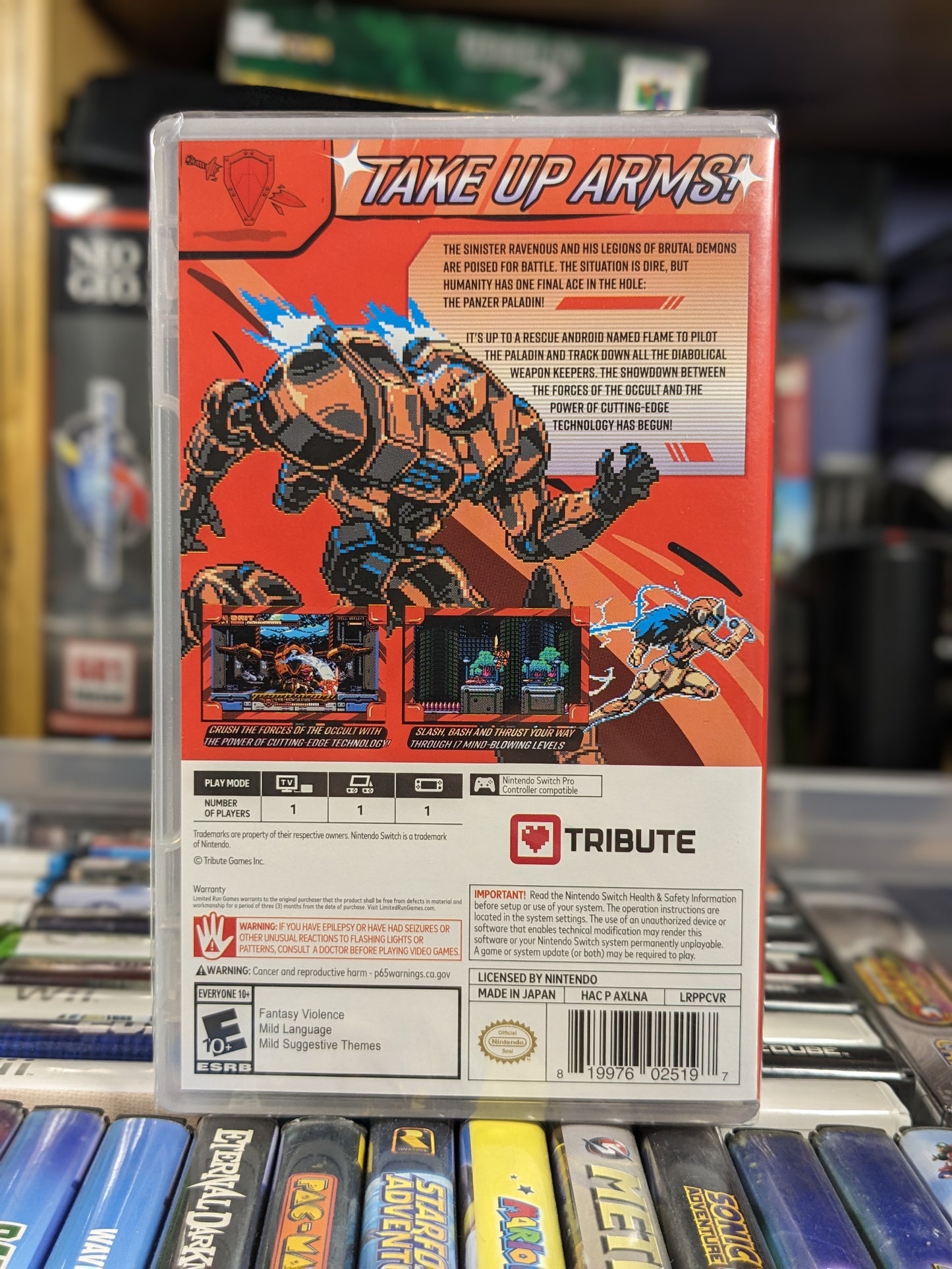 Panzer Paladin Nintendo Switch Brand New Sealed