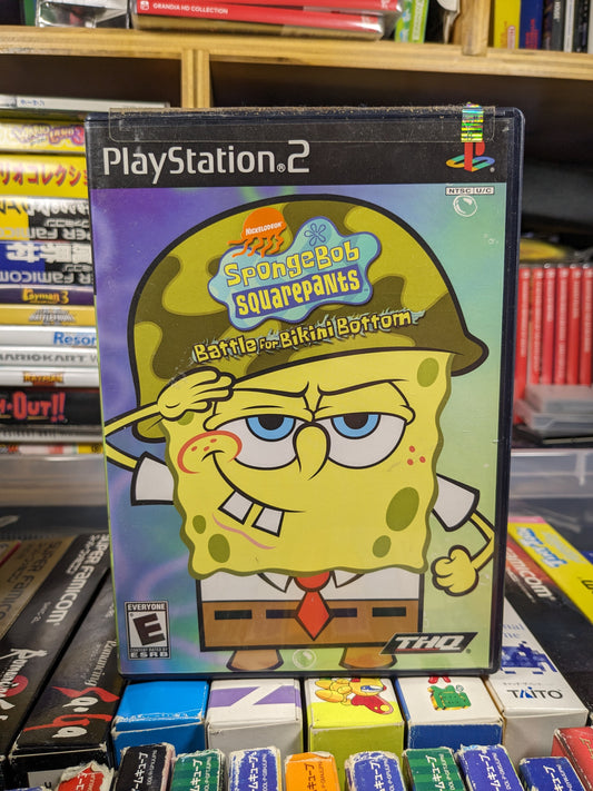 Spongebob Battle for Bikini Bottom PS2 CIB