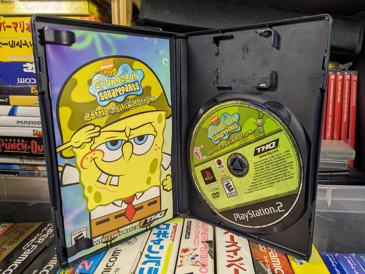 Spongebob Battle for Bikini Bottom PS2 CIB