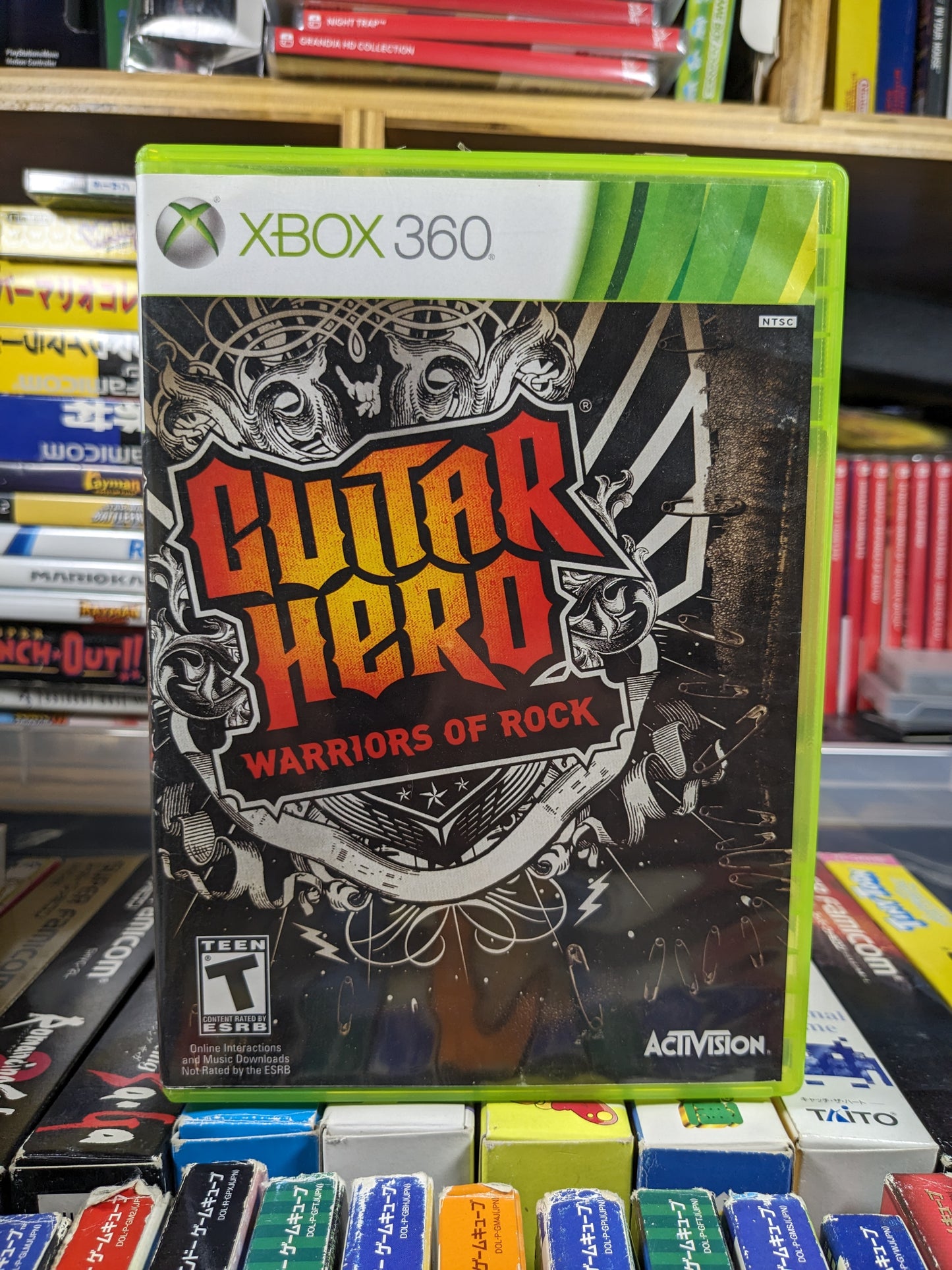 Guitar Hero Warriors of Rock Xbox 360 CIB