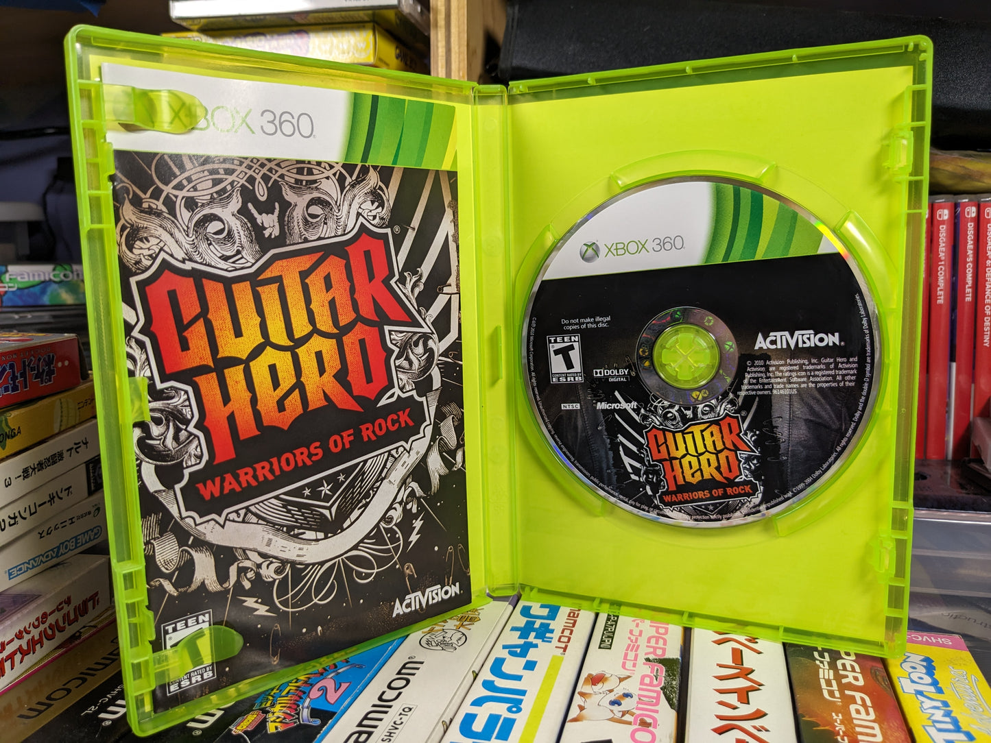 Guitar Hero Warriors of Rock Xbox 360 CIB