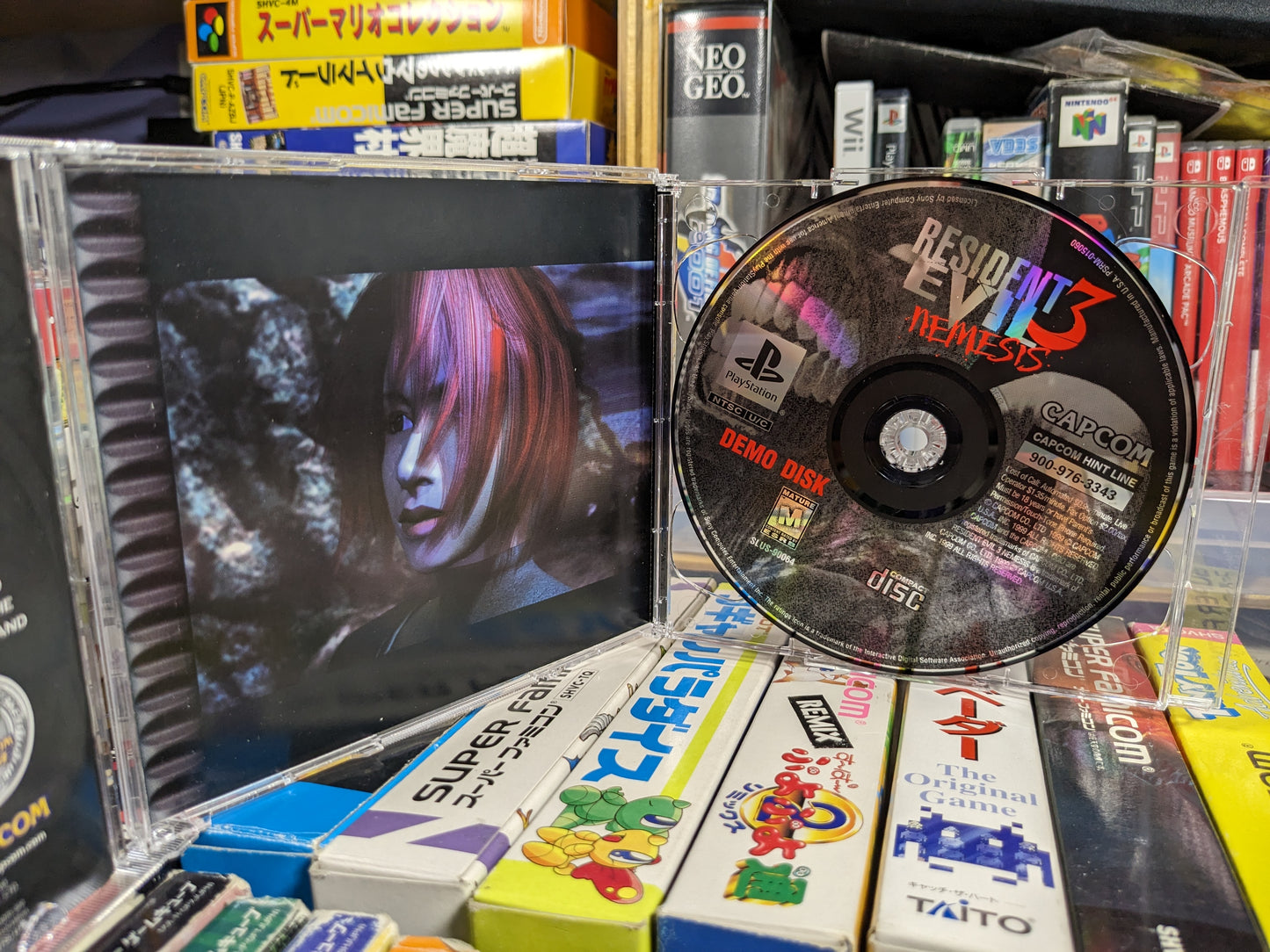 Dino Crisis with Resident Evil 3 Demo PS1 CIB