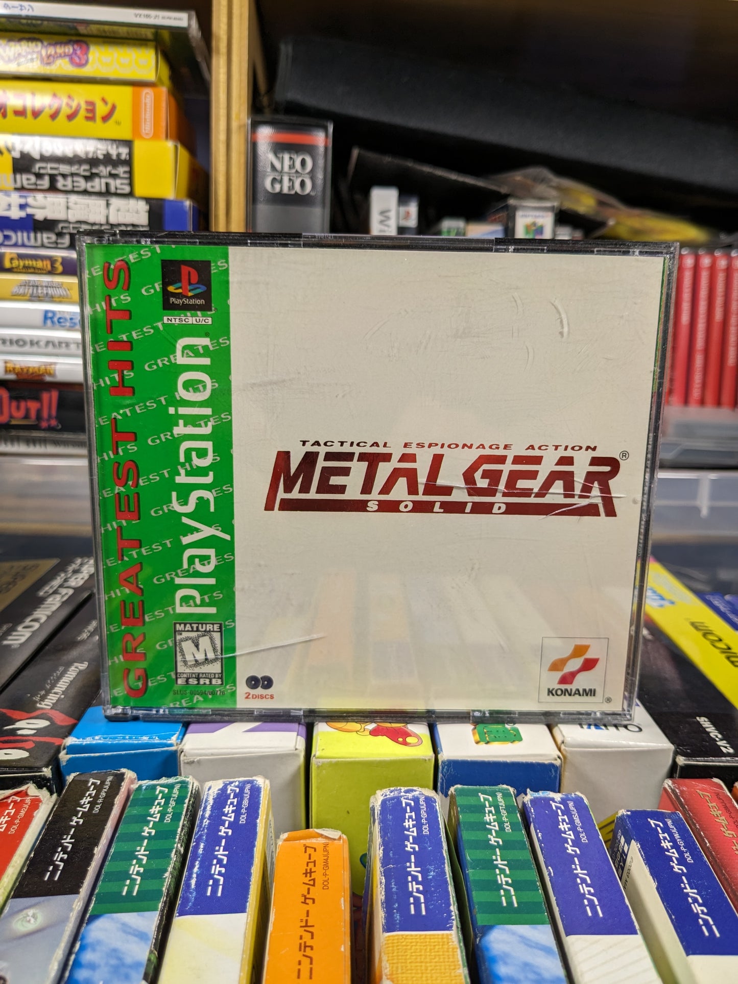 Metal Gear Solid PS1 CIB