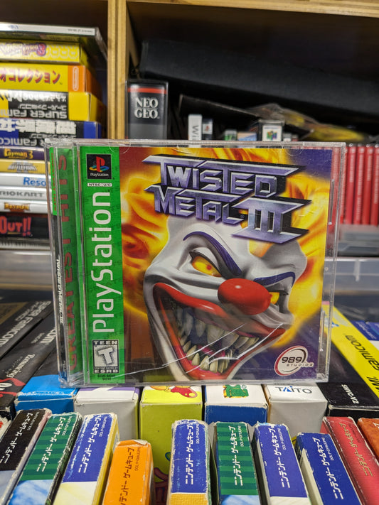 Twisted Metal III PS1 CIB