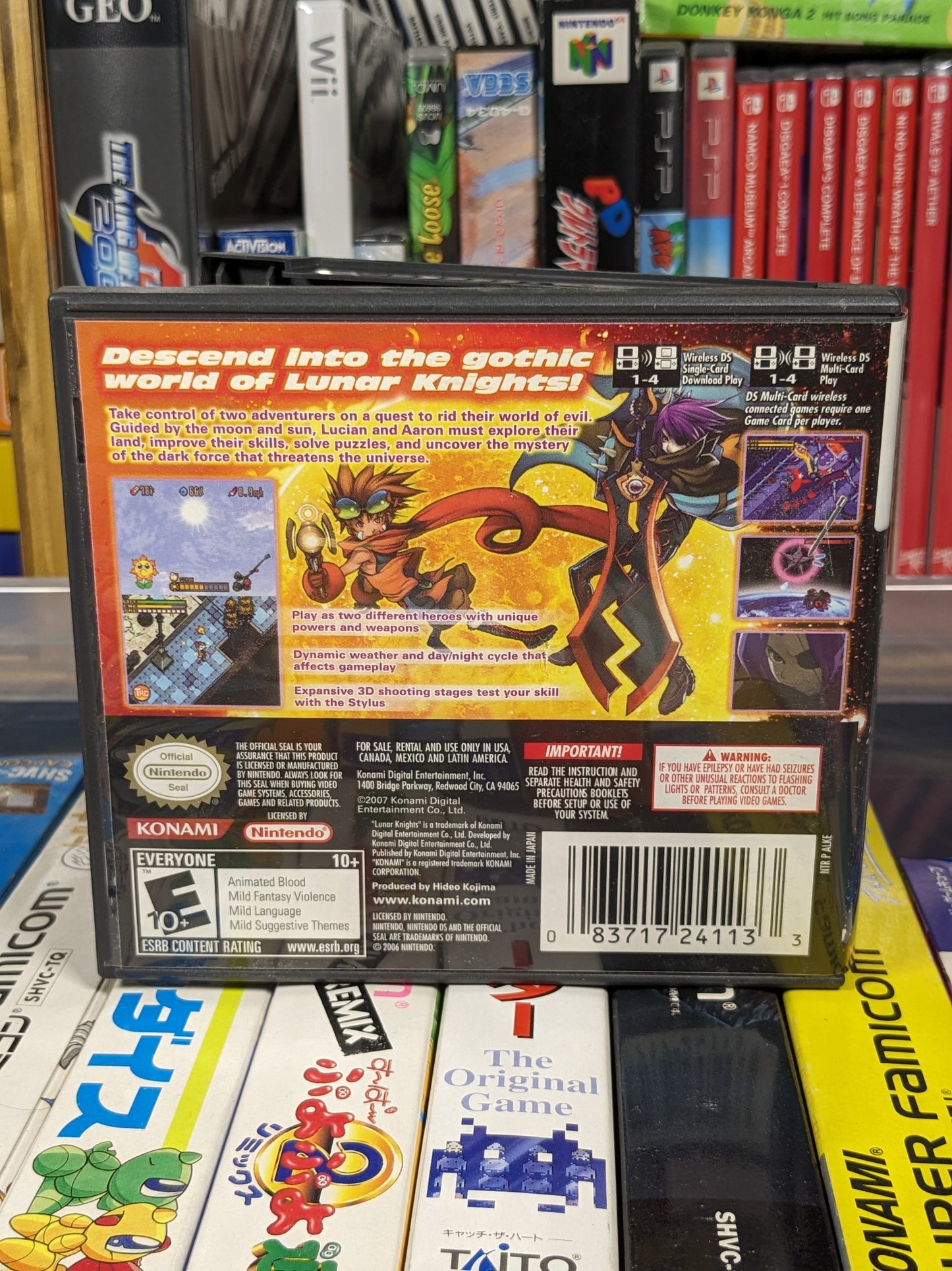 Lunar Knights Nintendo DS CIB