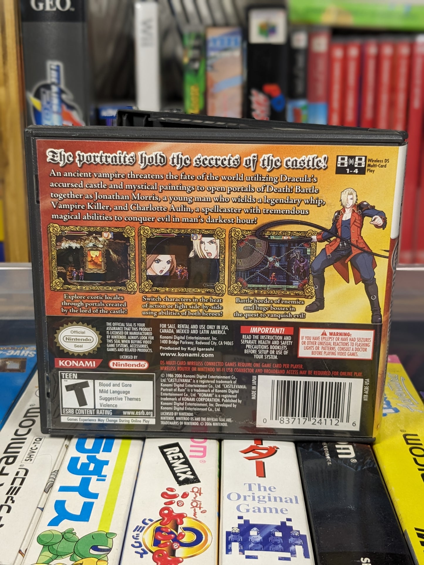 Castlevania Portrait of Ruin Nintendo DS CIB