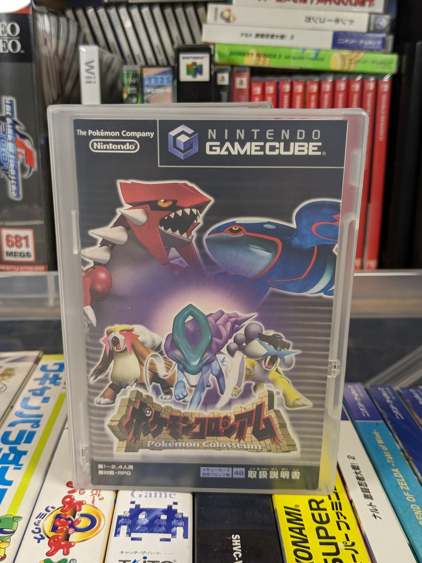 Pokemon Colosseum Japanese Nintendo Gamecube CIB