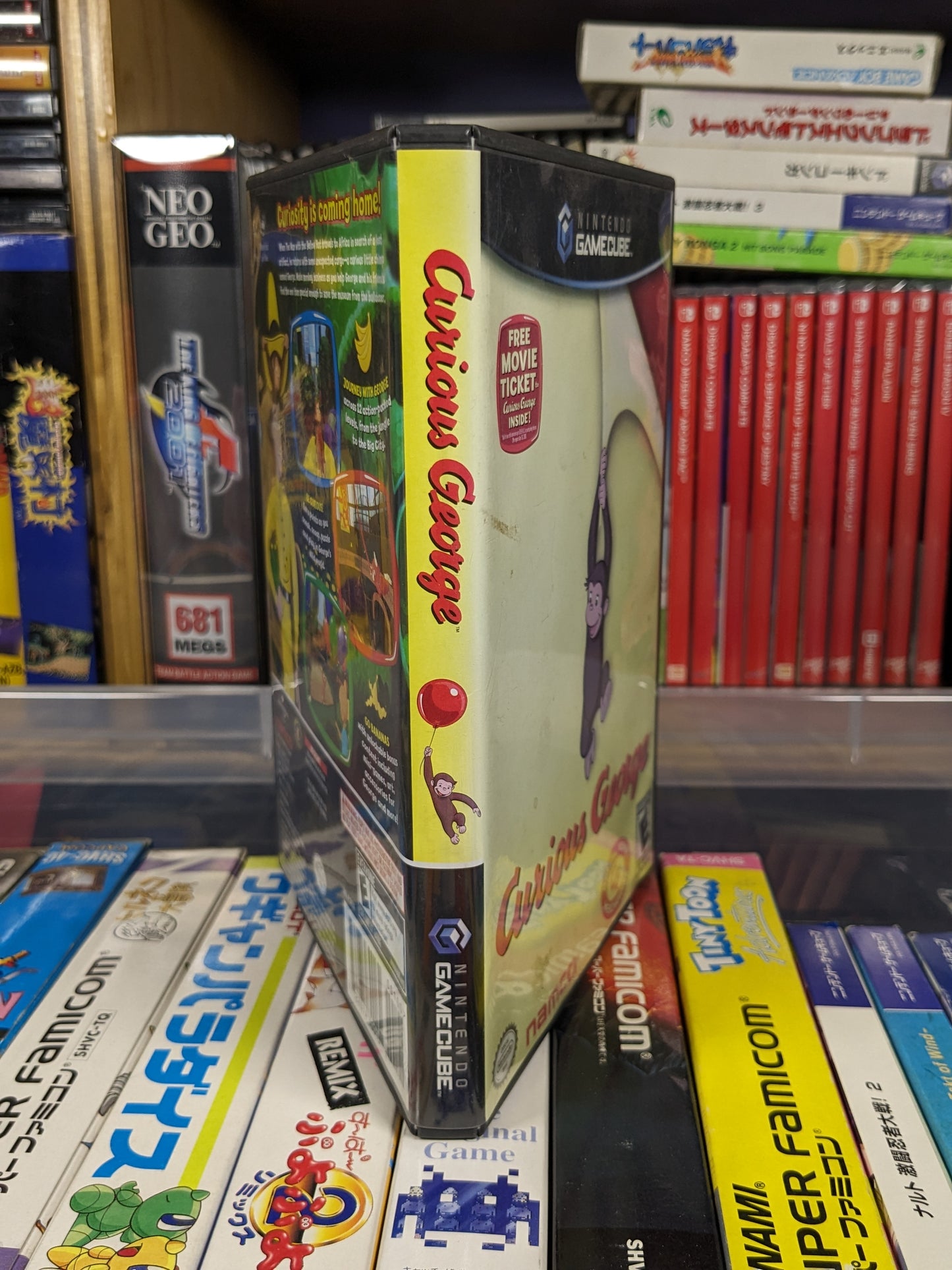 Curious George Nintendo Gamecube Boxed