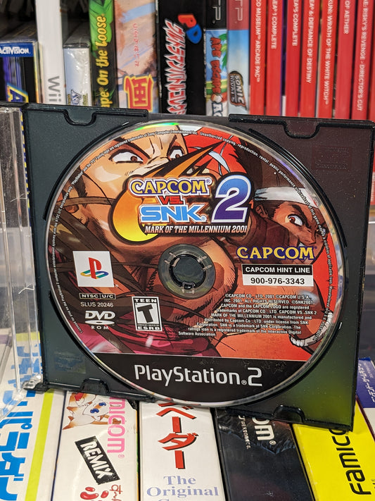 Capcom Vs SNK 2 Mark of the Millenium 2001 Sony PS2 Disc Only