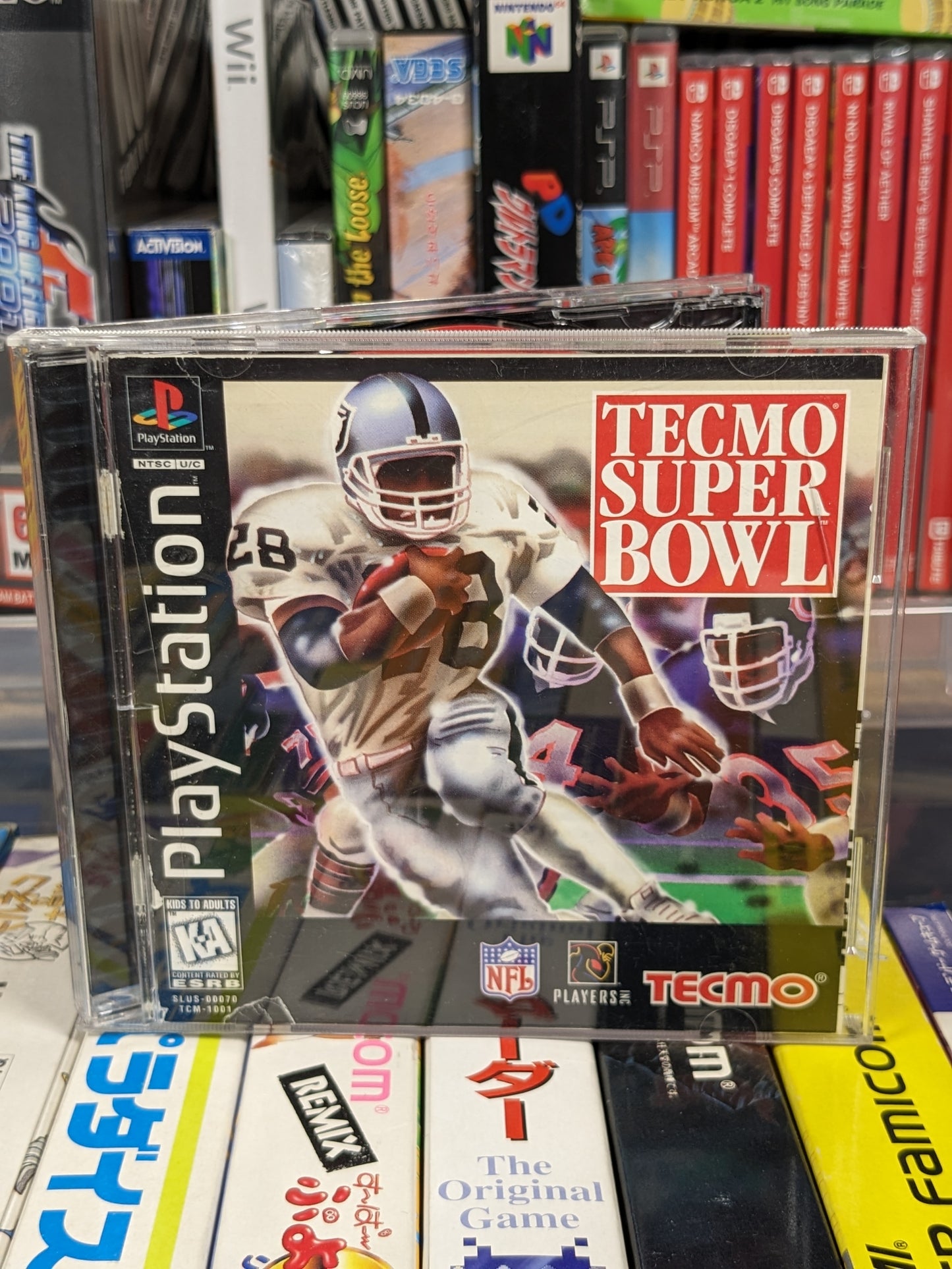 Tecmo Super Bowl Sony PS1 CIB