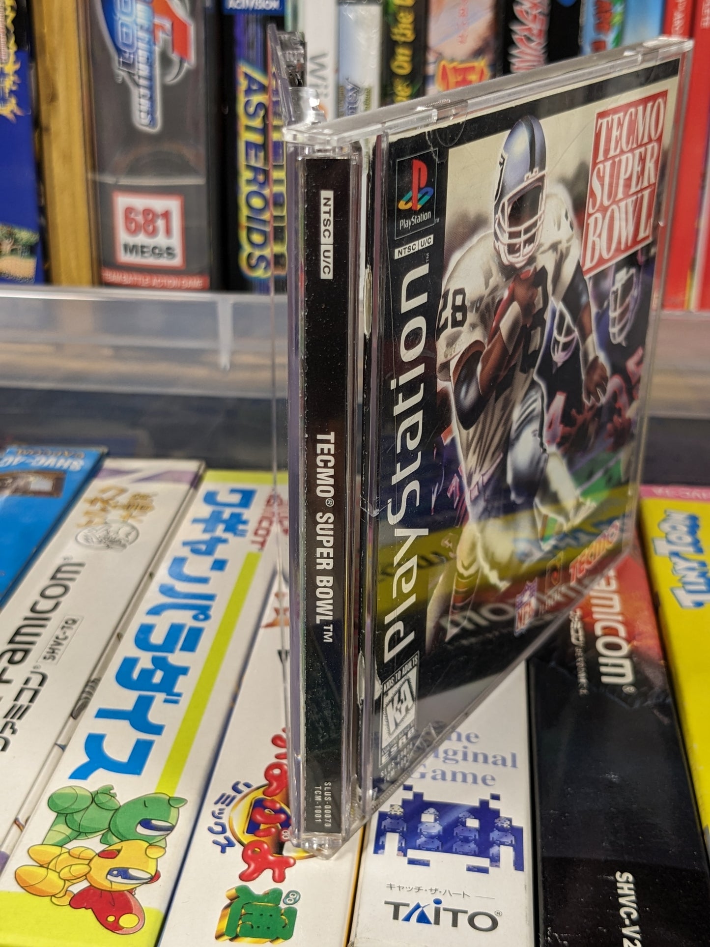 Tecmo Super Bowl Sony PS1 CIB